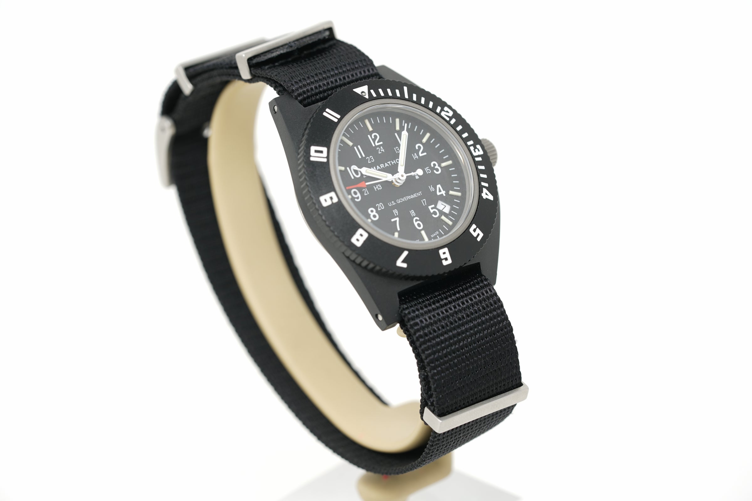 Pre-Owned Marathon Pilot's Navigator Black w/ Date WW194013BK-0001