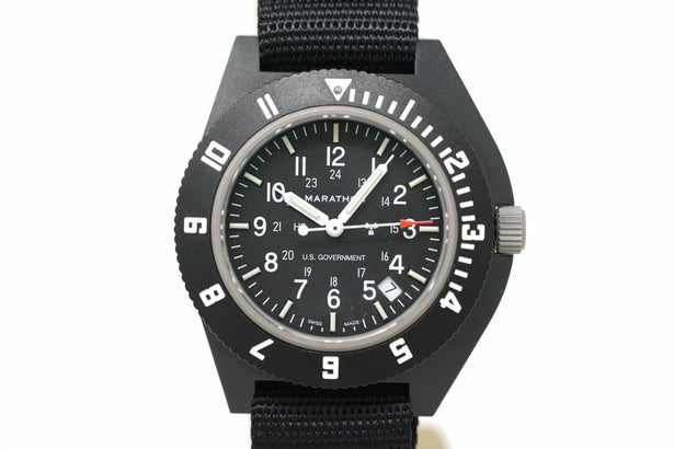Pre-Owned Marathon Pilot's Navigator Black w/ Date WW194013BK-0001