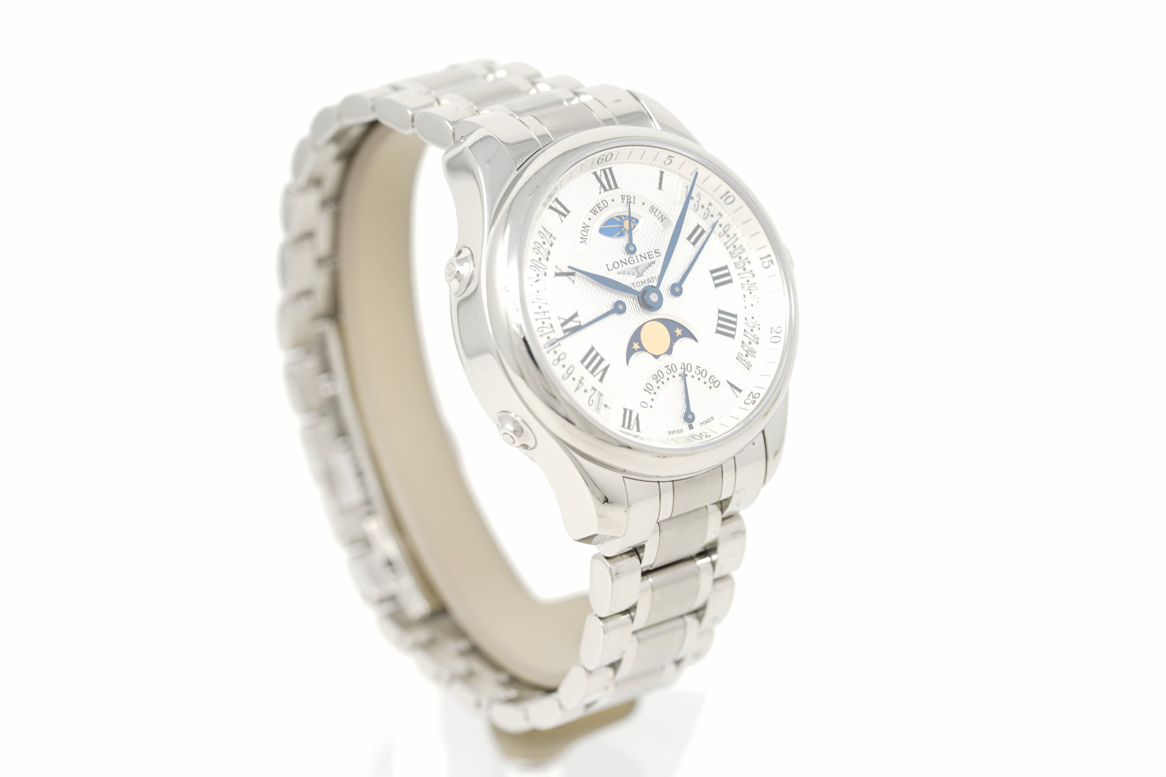 Pre-Owned Longines Master Collection Retrograde L2.738.4.71.6