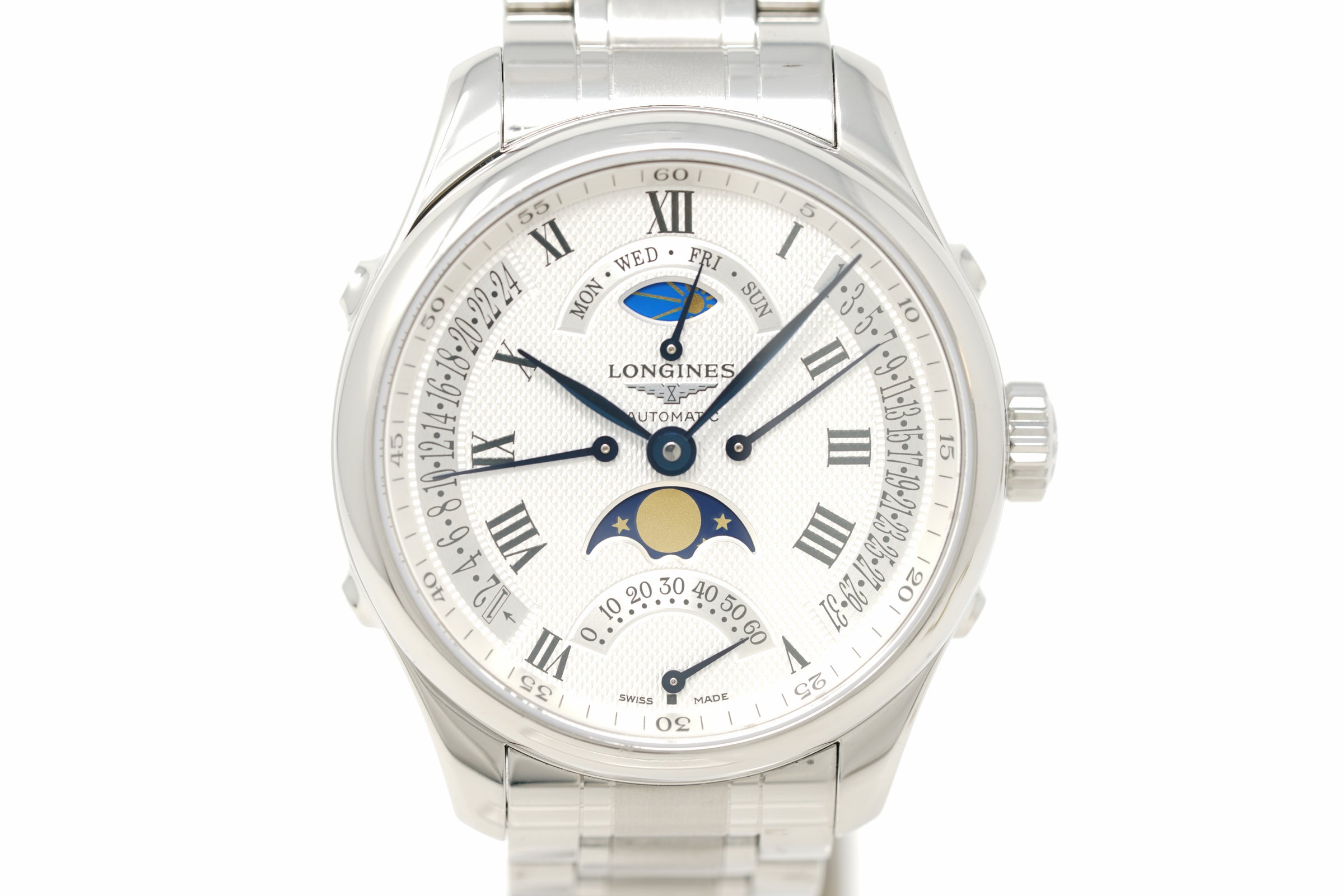 Pre-Owned Longines Master Collection Retrograde L2.738.4.71.6
