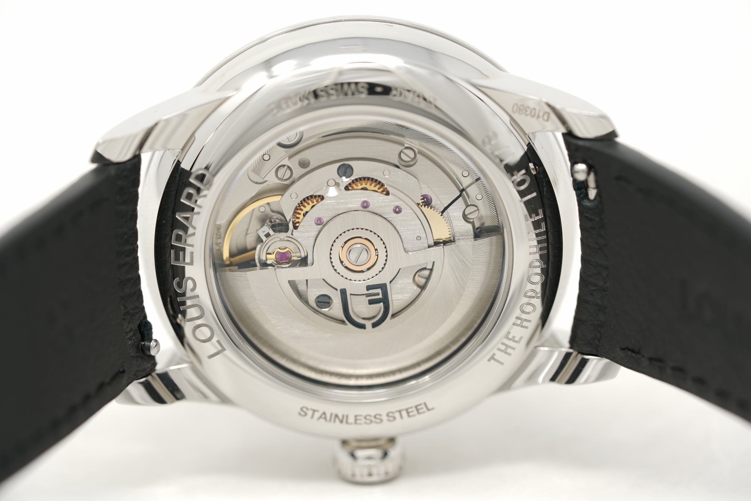 Pre-Owned Louis Erard x The Horophile Metropolis La Petite Seconde Salmon 34248AA64.BVA150