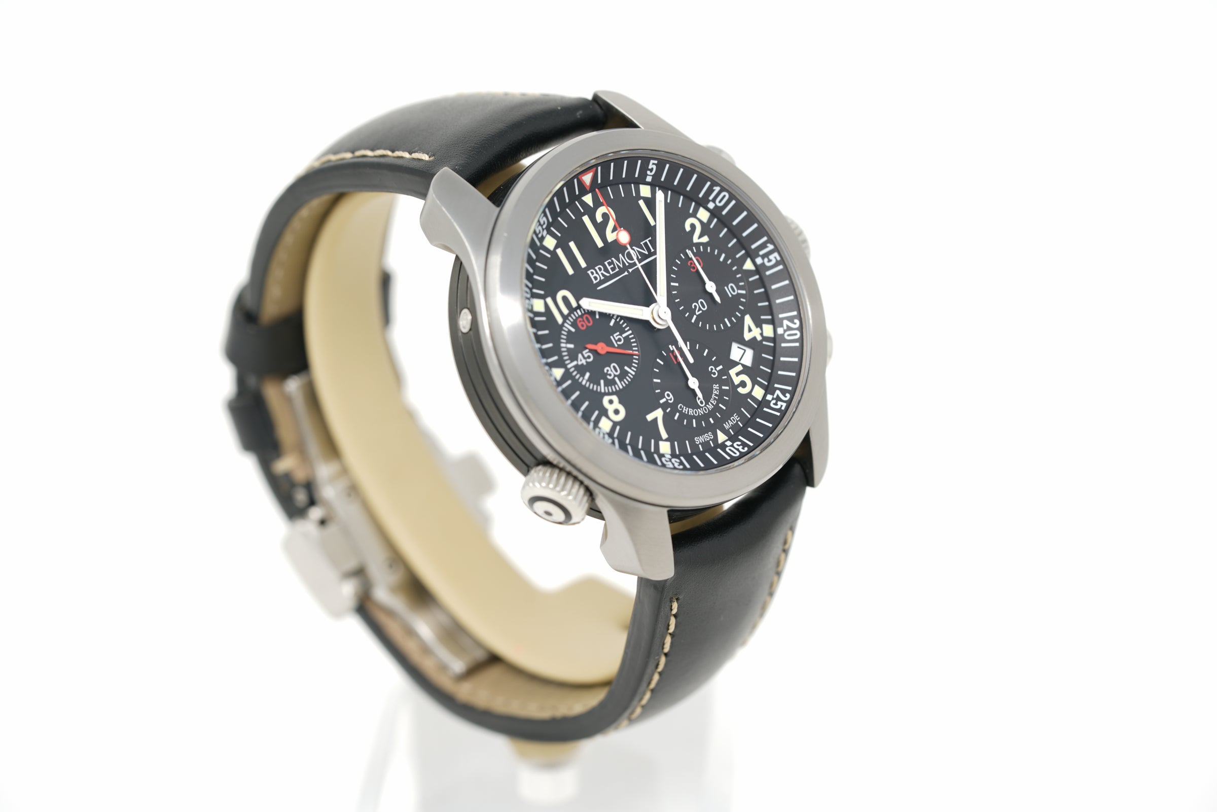 Pre-Owned Bremont Pilot Automatic Chronograph ALT1-P/BK