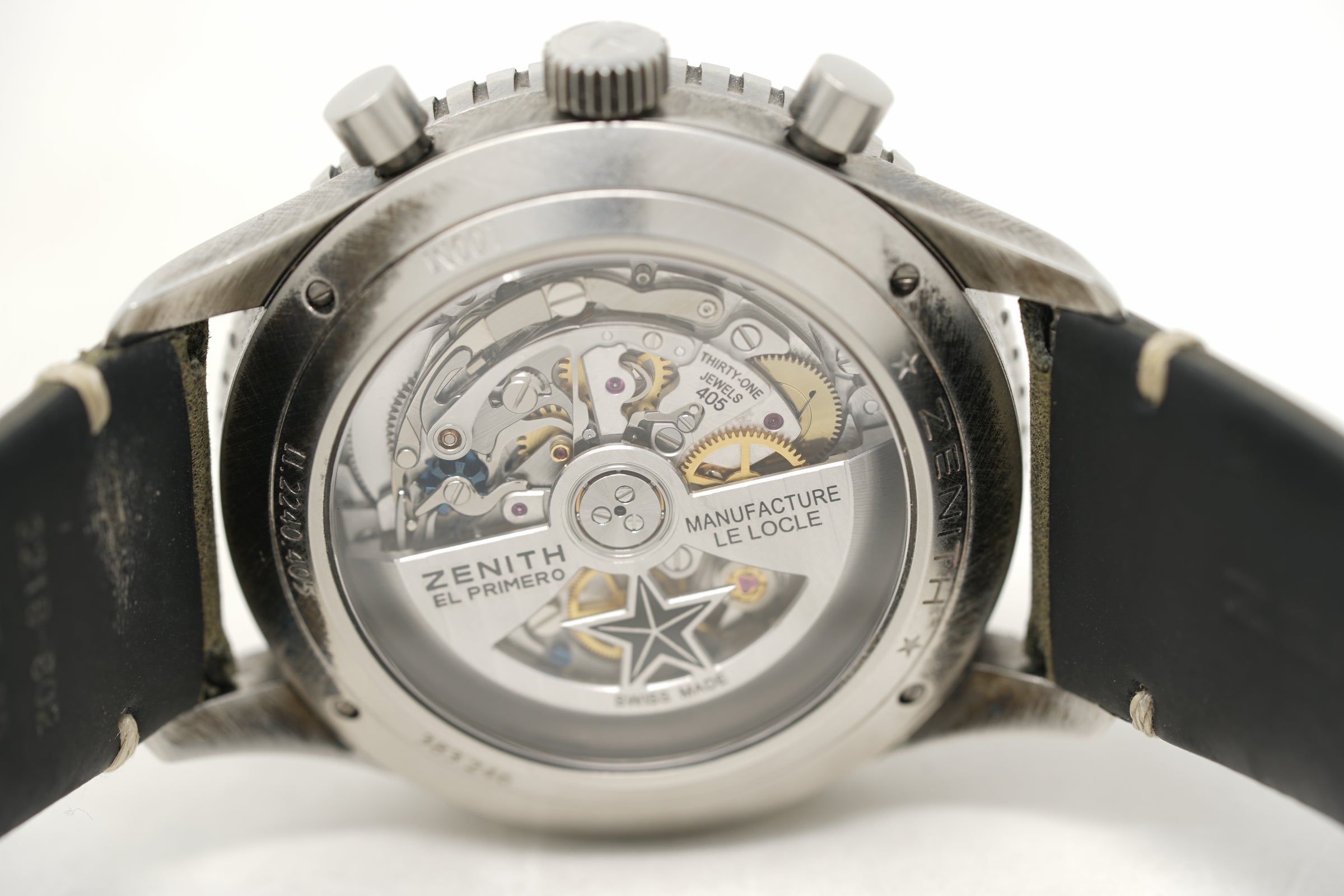 Pre-Owned Zenith Cronometro Tipo CP-2 Flyback 11.2240.405/21.C773