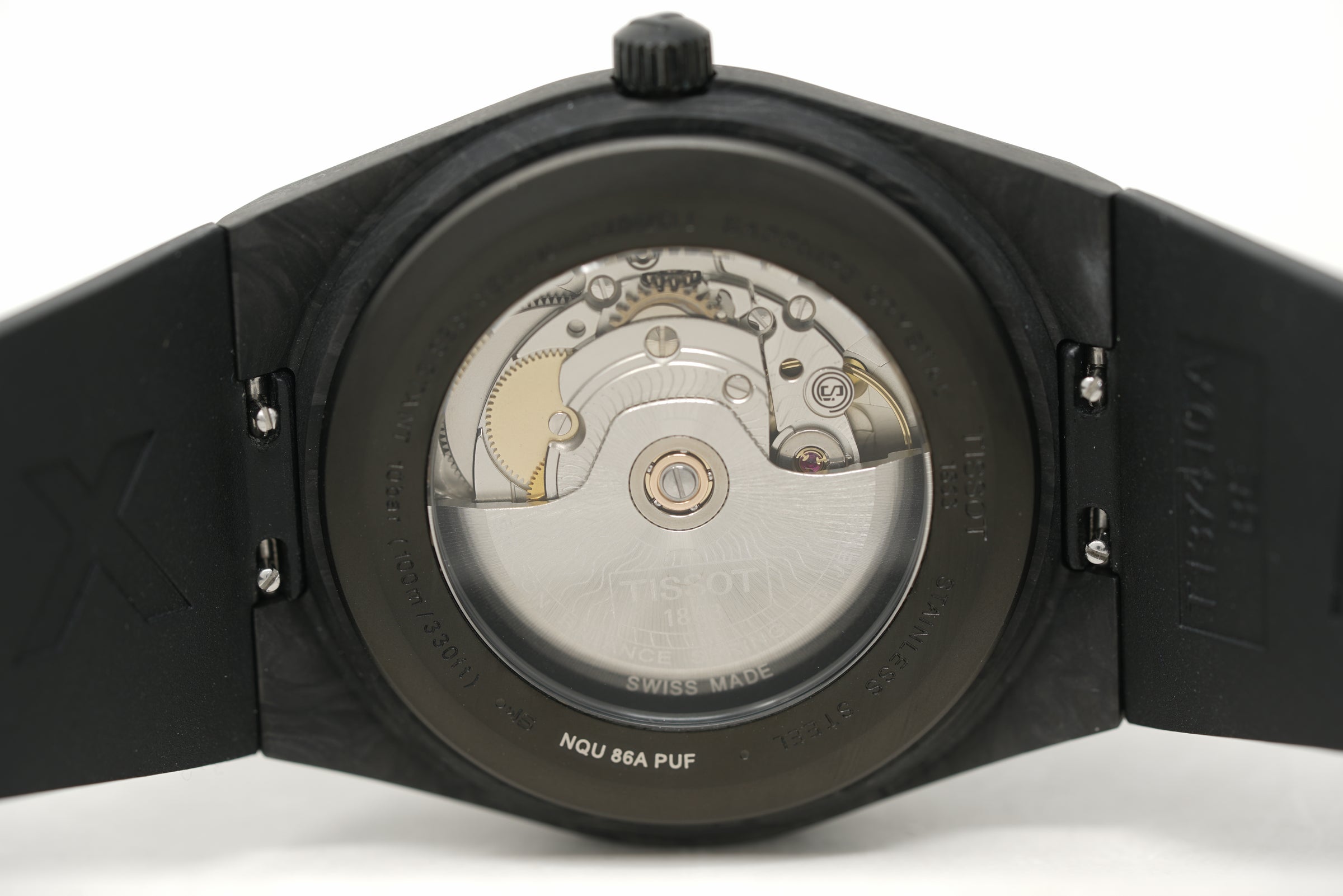 Pre-Owned Tissot PRX Powermatic 80 Carbon T137.907.97.201.00
