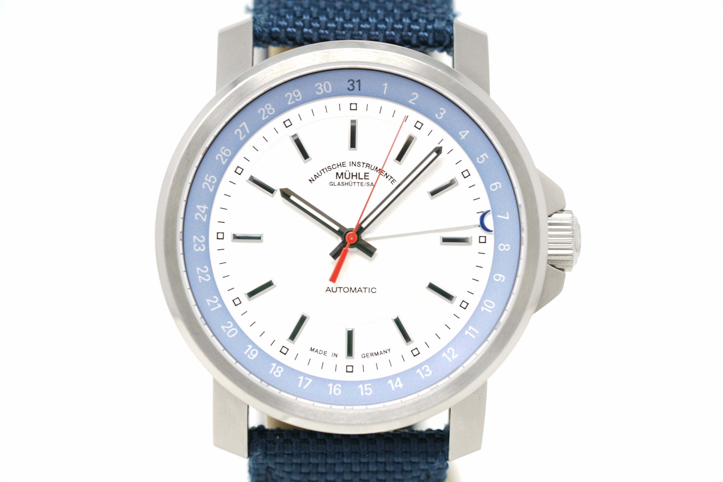 Pre-Owned Mühle Glashütte 29er Big Zeigerdatum M1-25-32-200-CB