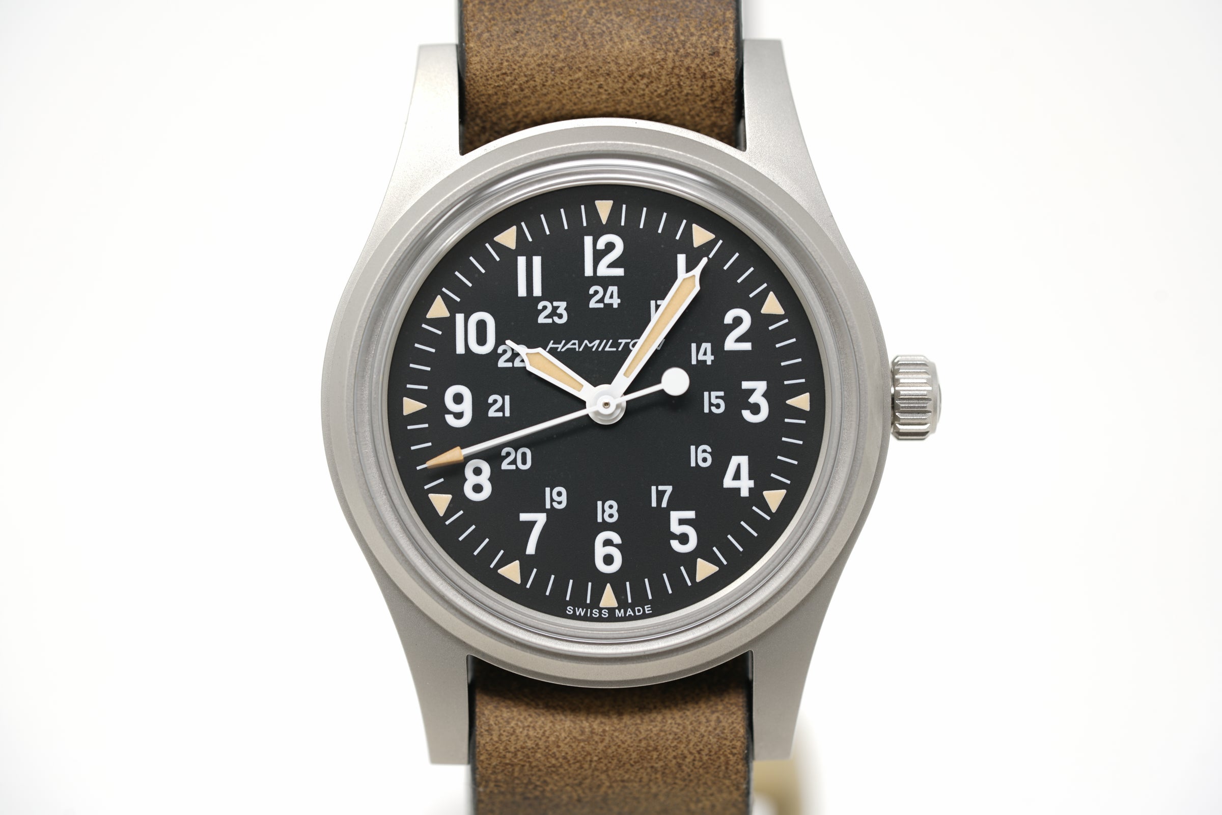 Pre-Owned Hamilton Khaki Field Mechanical 250 Limited H89399930