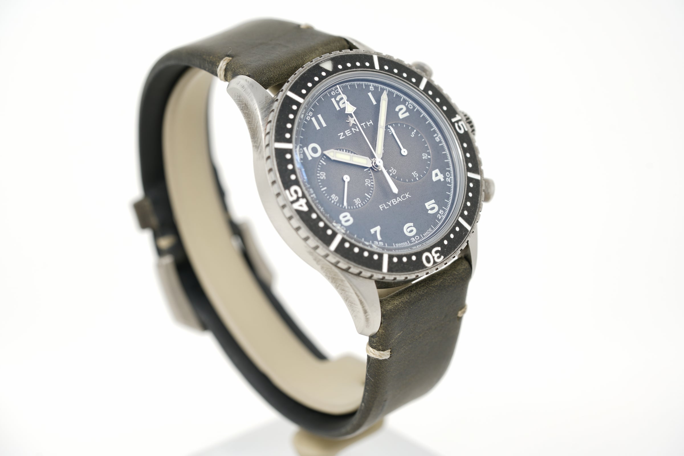 Pre-Owned Zenith Cronometro Tipo CP-2 Flyback 11.2240.405/21.C773