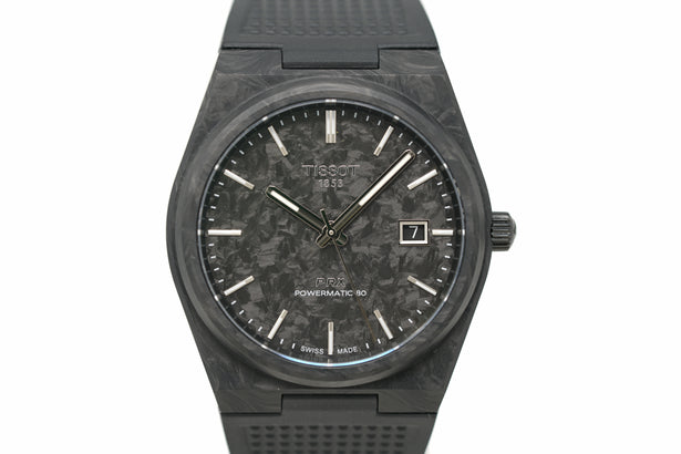 Pre-Owned Tissot PRX Powermatic 80 Carbon T137.907.97.201.00
