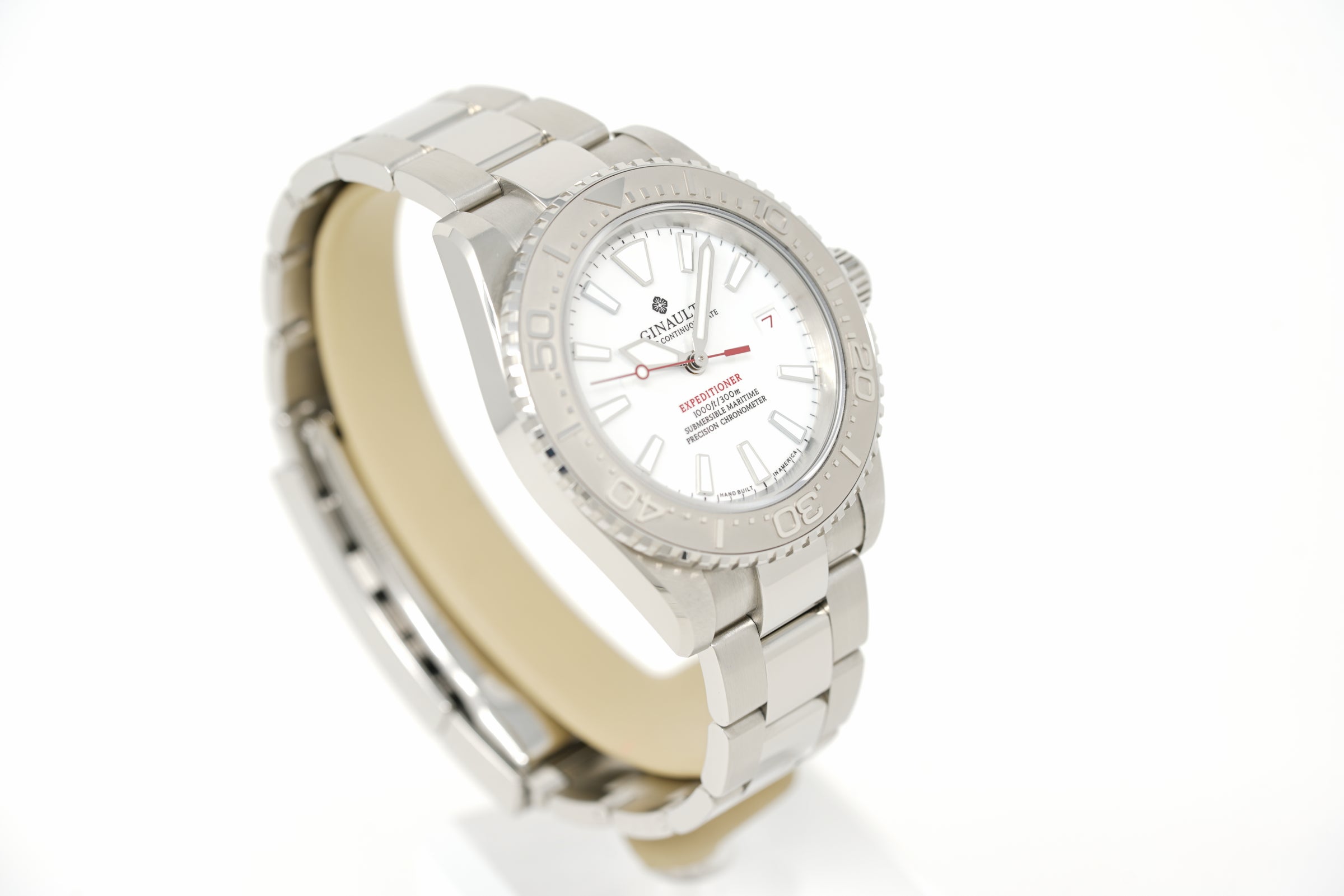 Pre-Owned Ginault Expeditioner Pearl White