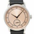 Pre-Owned Louis Erard x The Horophile Metropolis La Petite Seconde Salmon 34248AA64.BVA150
