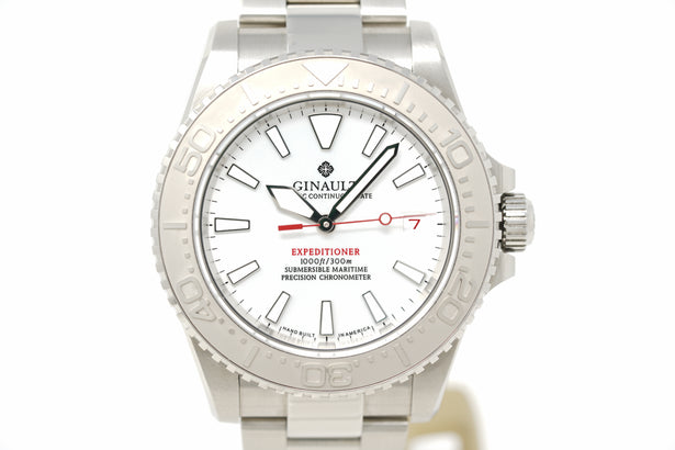 Pre-Owned Ginault Expeditioner Pearl White