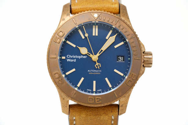 Pre-Owned Christopher Ward C60 Trident Pro 600 Bronze C60-38ADA2-B00B0