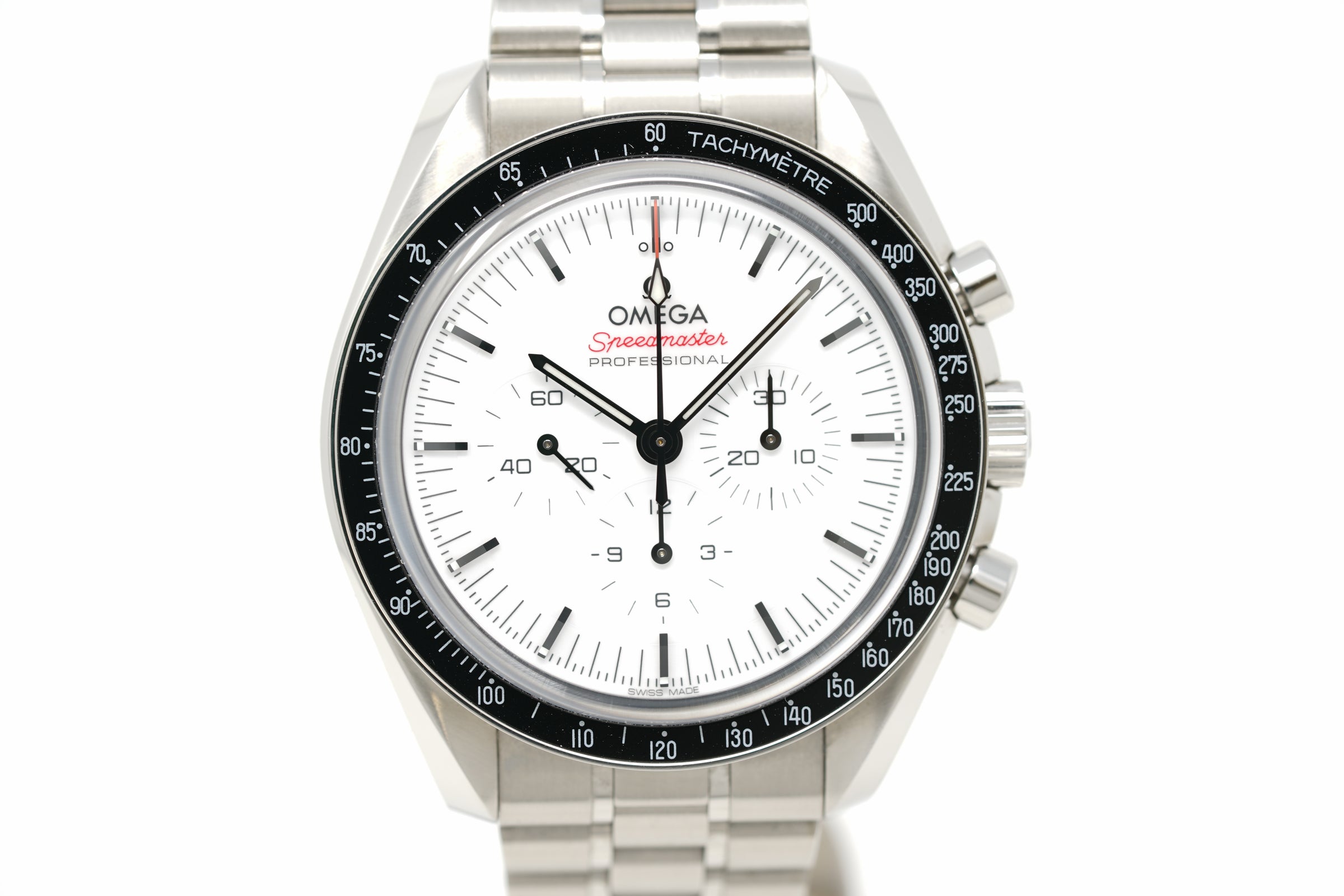 Pre-Owned Omega Moonwatch Professional Speedmaster White Dial 310.30.42.50.04.001