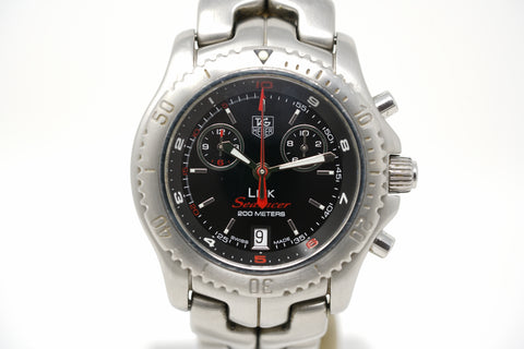 Pre-Owned Tag Heuer Link Searacer Chronograph CT1113.BA0550