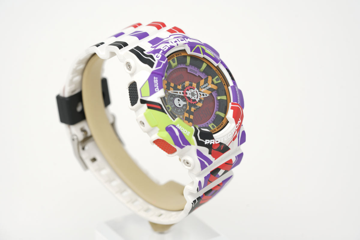 Pre-Owned G-Shock x EVANGELION Analog-Digital GA110EVA307A