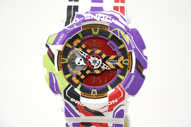 Pre-Owned G-Shock x EVANGELION Analog-Digital GA110EVA307A
