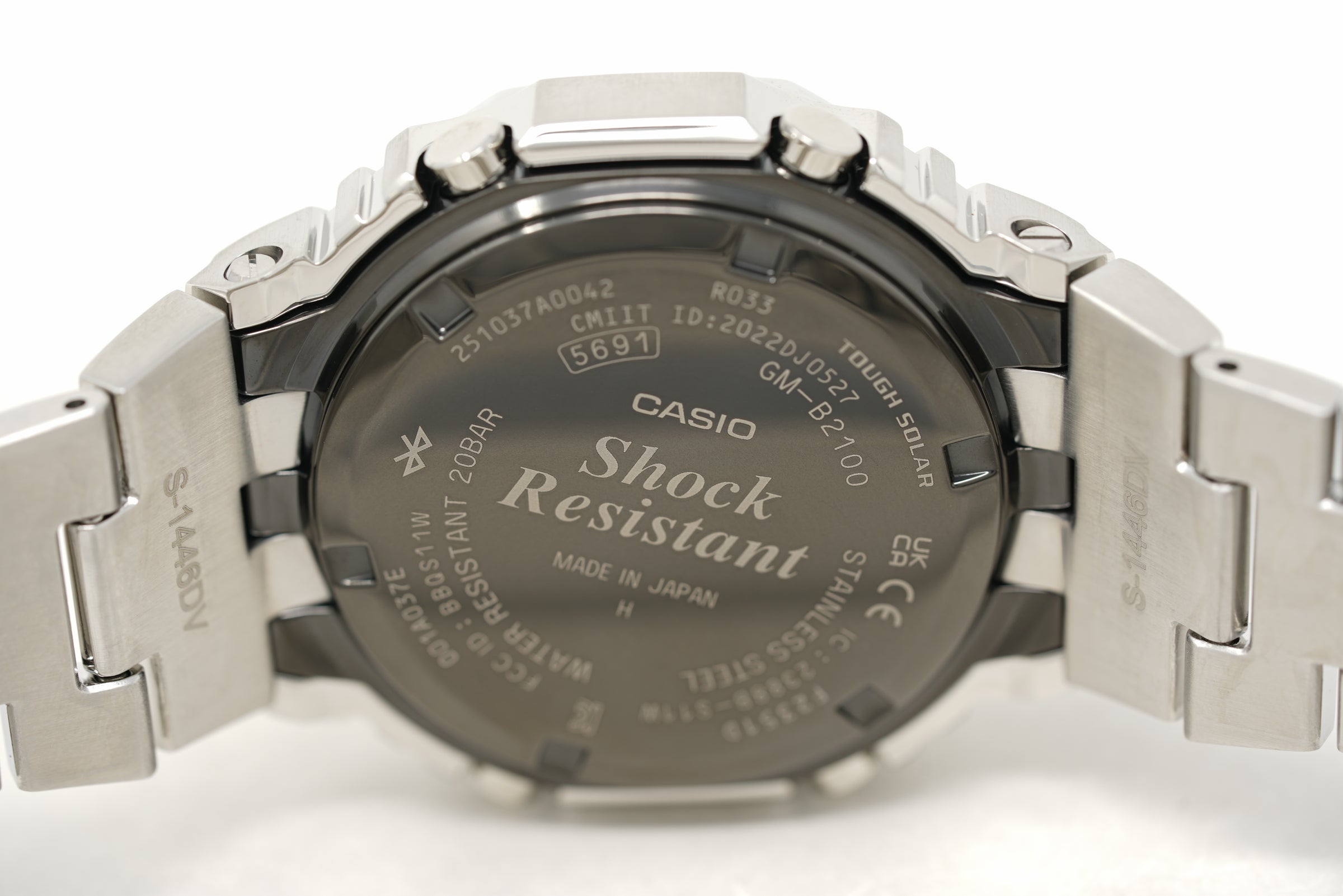 Pre-Owned G-Shock Full Metal Silver GMB2100SD-1C