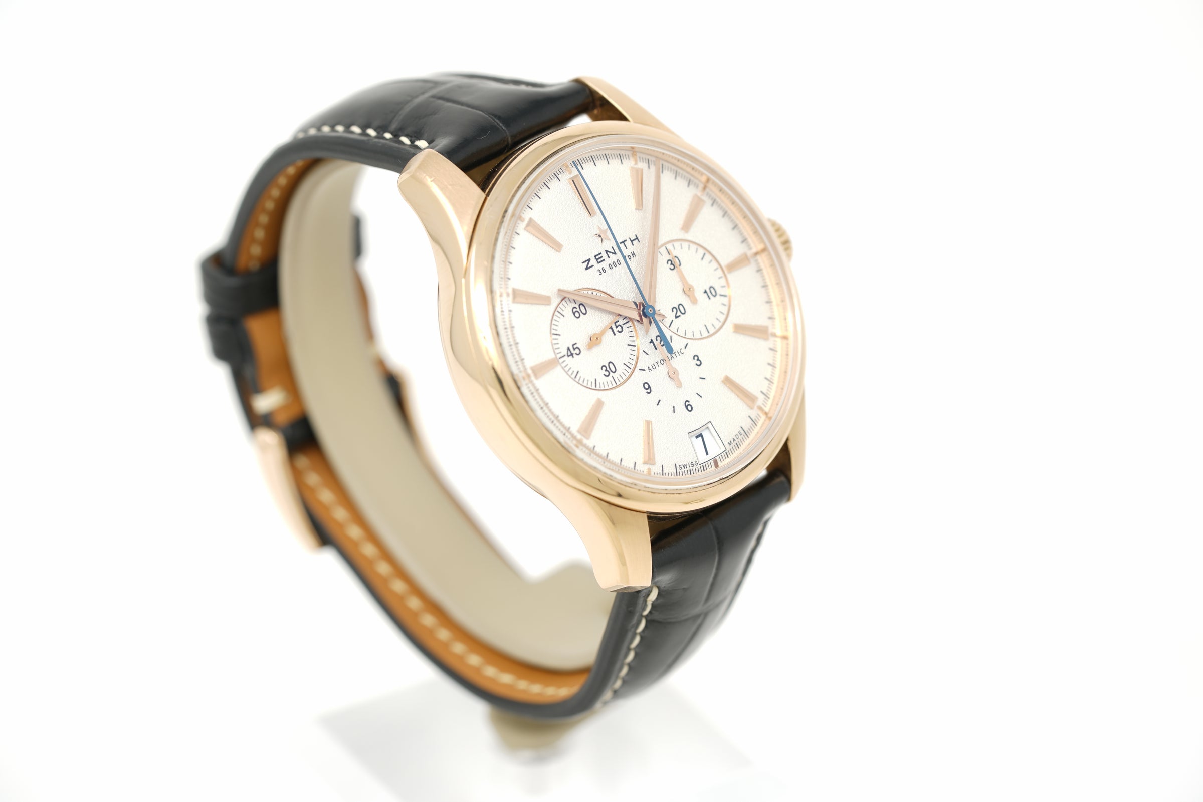 Pre-Owned Zenith Captain Chronograph 18k Rose Gold LE 18.2111.400/C498