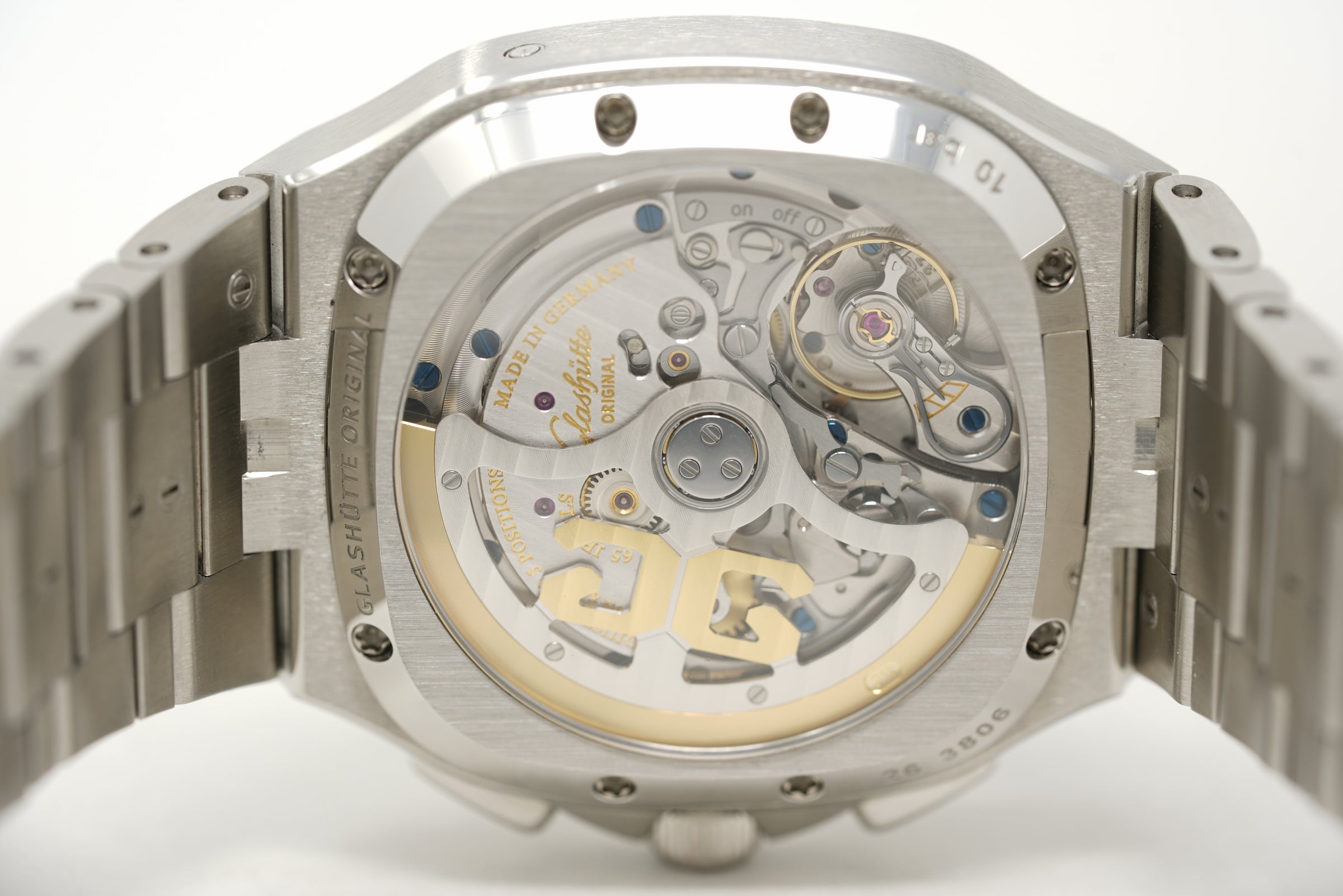 Pre-Owned Glashütte Original Seventies Chronograph Panorama Date 1-37-02-08-02-70