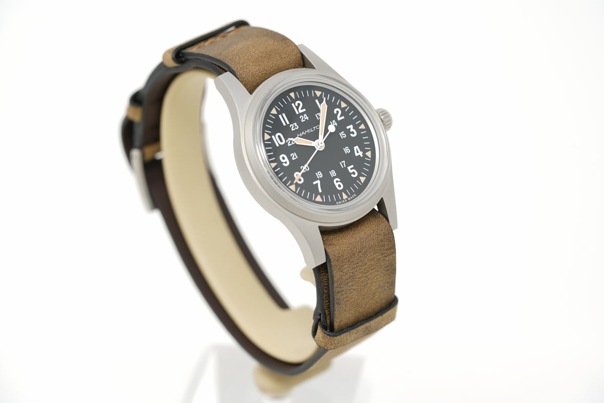 Pre-Owned Hamilton Khaki Field Mechanical 250 Limited H89399930