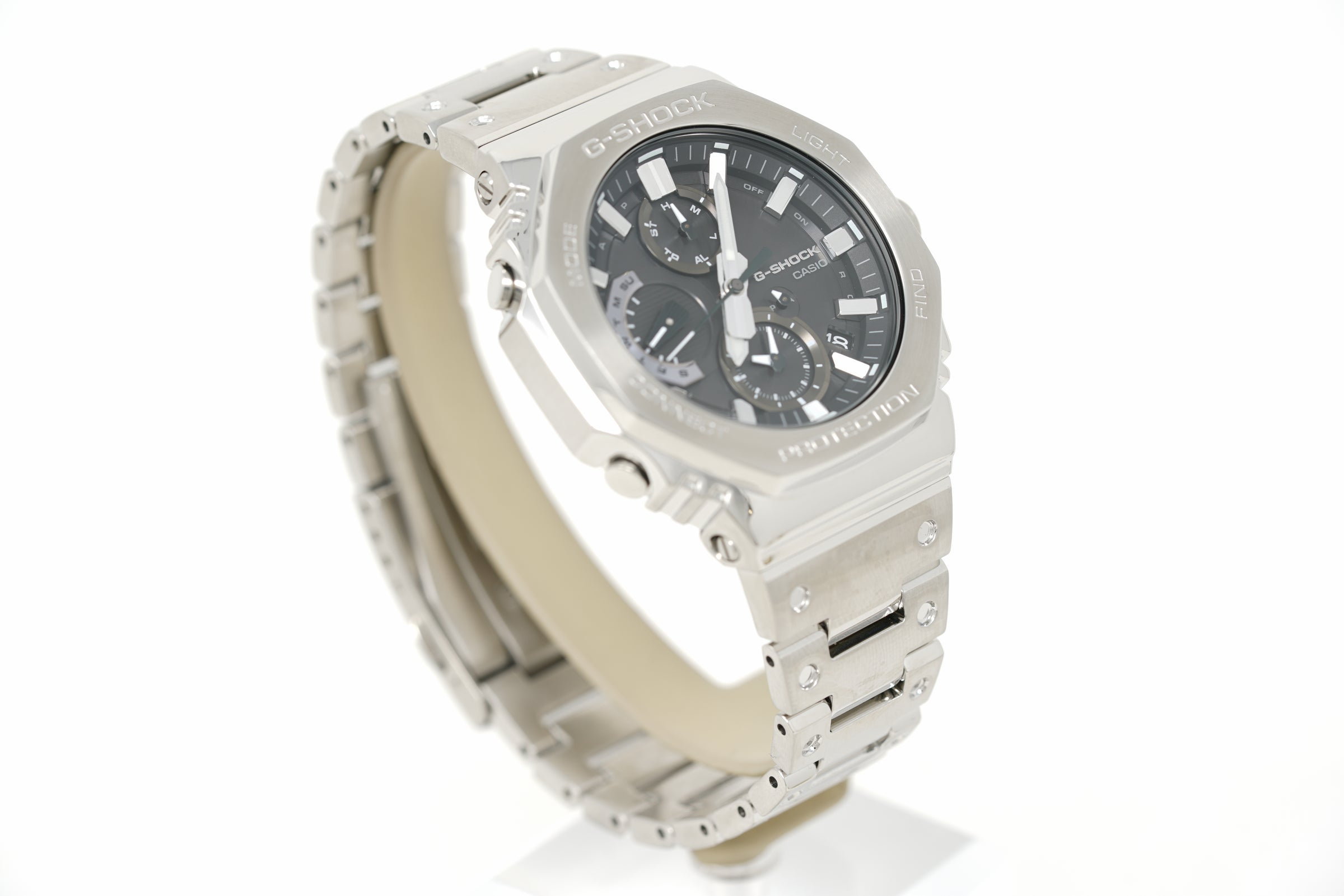 Pre-Owned G-Shock Full Metal Chronograph Silver GMCB2100D-1A