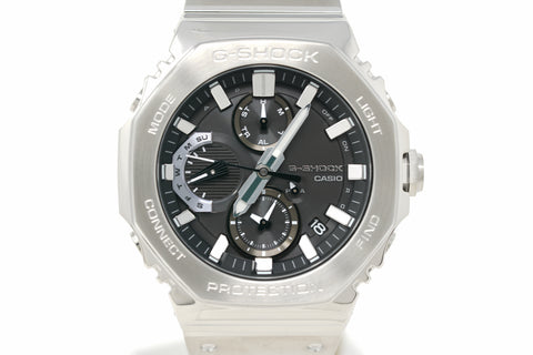 Pre-Owned G-Shock Full Metal Chronograph Silver GMCB2100D-1A