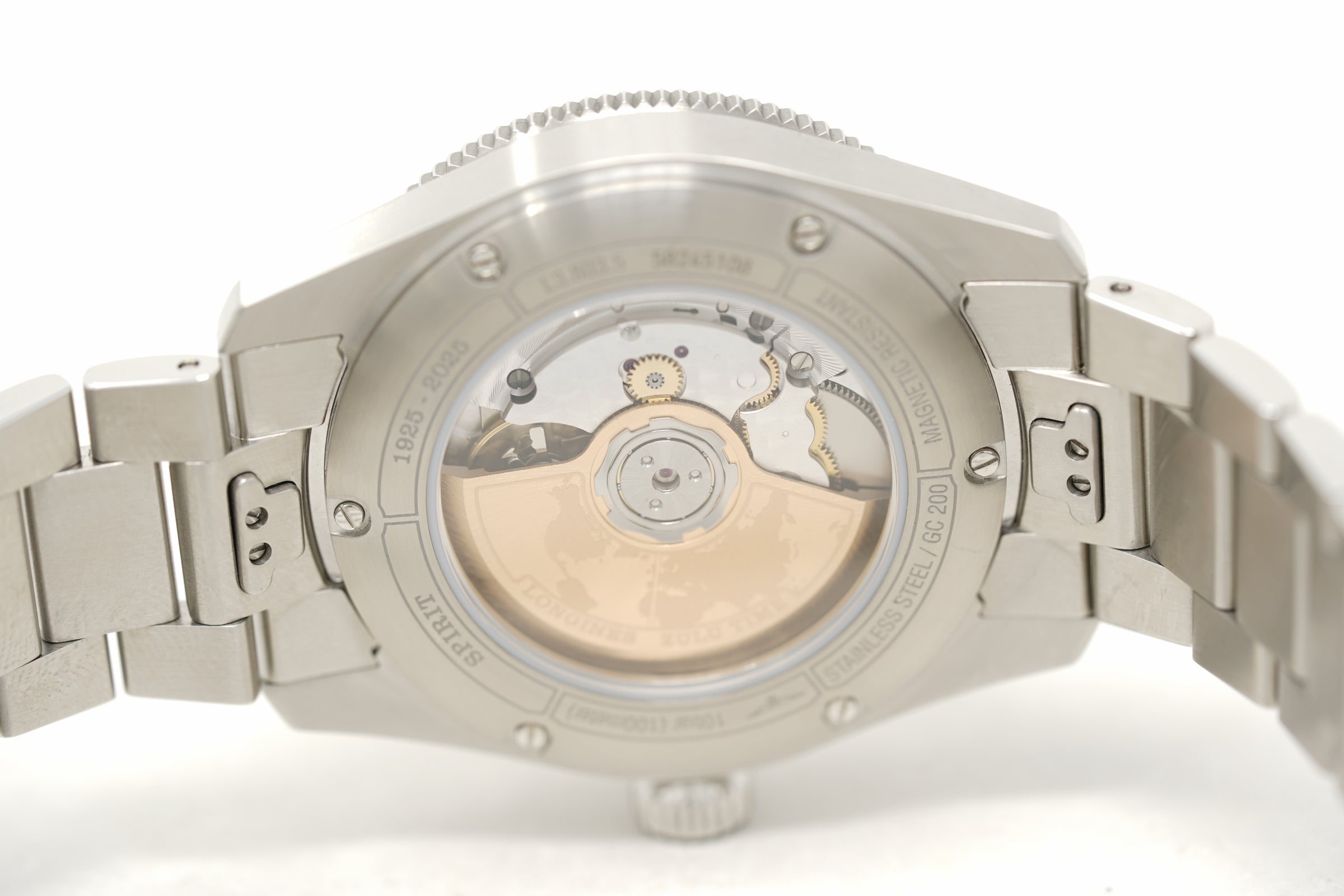 Pre-Owned Longines Spirit Zulu Time 1925 L3.803.5.53.6