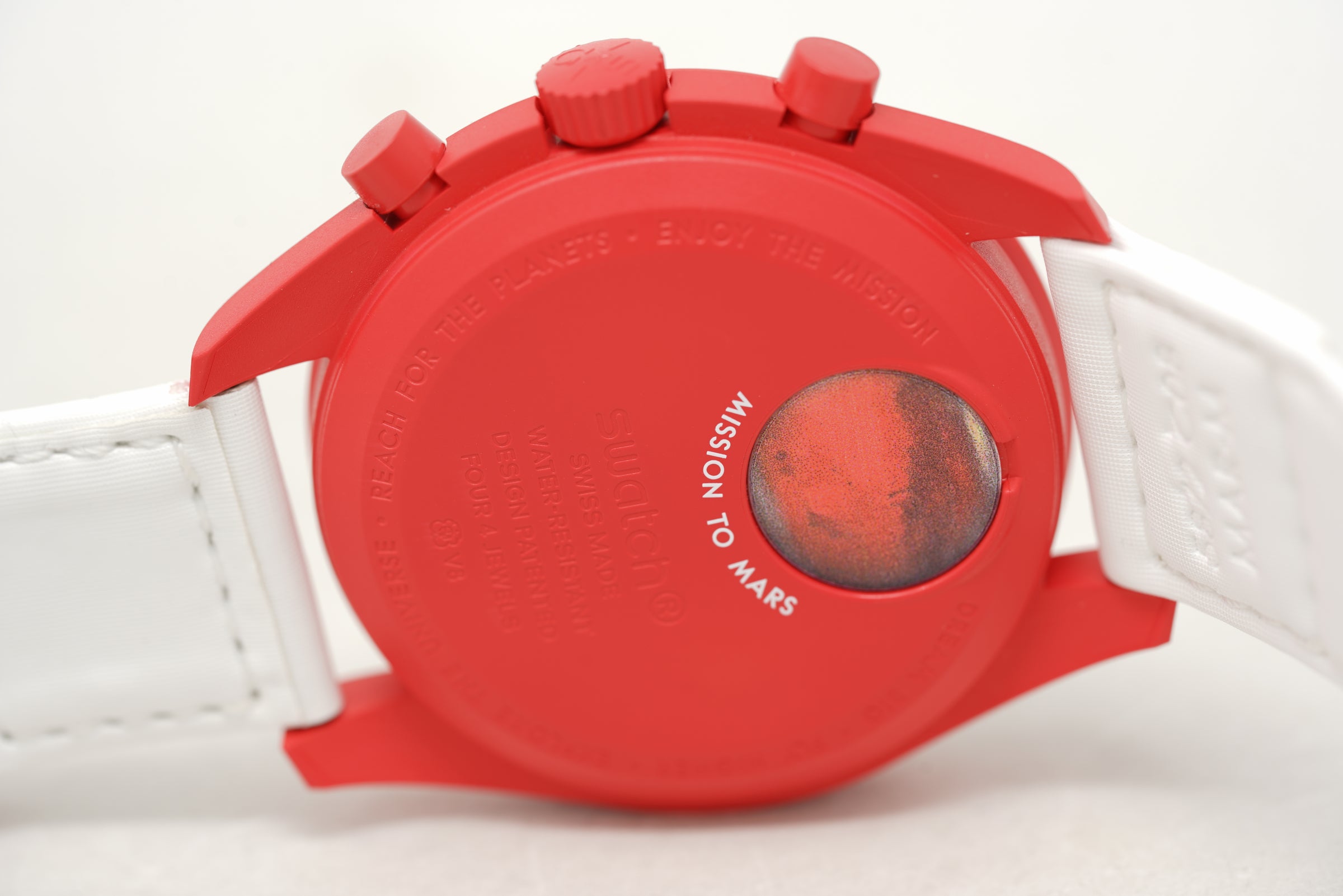 Pre-Owned Swatch x Omega MoonSwatch Mission to Mars SO33R100