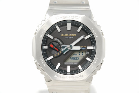 Pre-Owned G-Shock Full Metal Silver GMB2100SD-1C