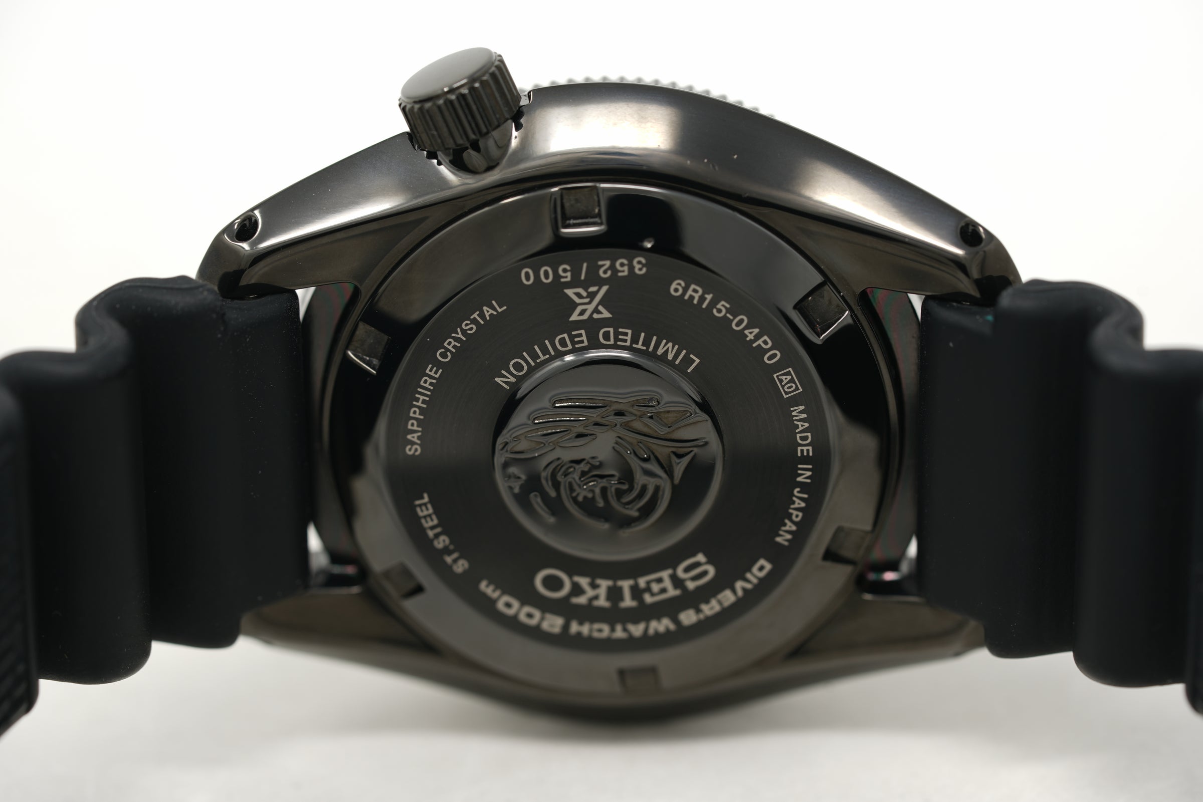 Pre-Owned Seiko Prospex Diver 'Black Series' Topper Limited SPB107