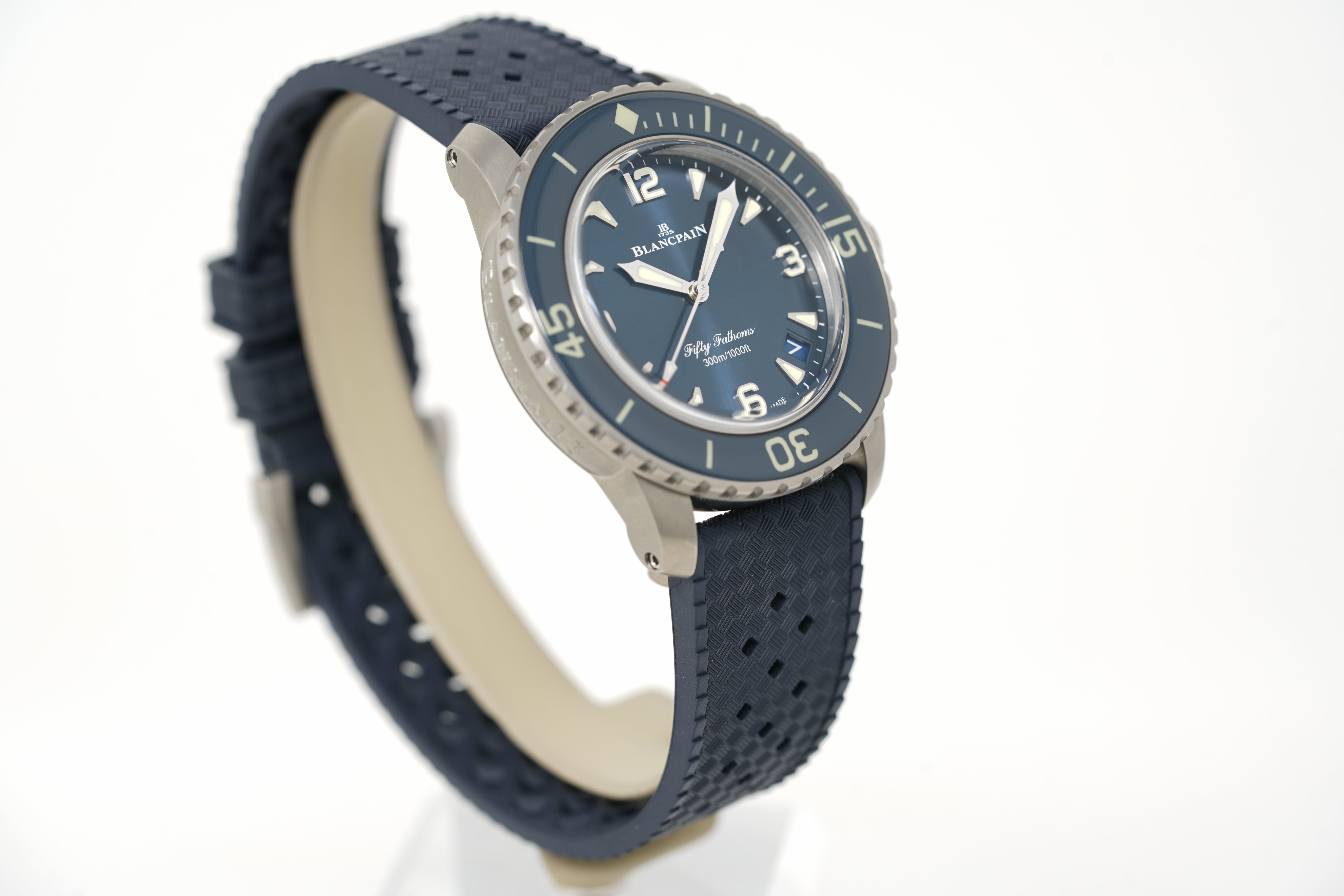 Pre-Owned Blancpain Fifty Fathoms Automatique 5010 12B40 O64A