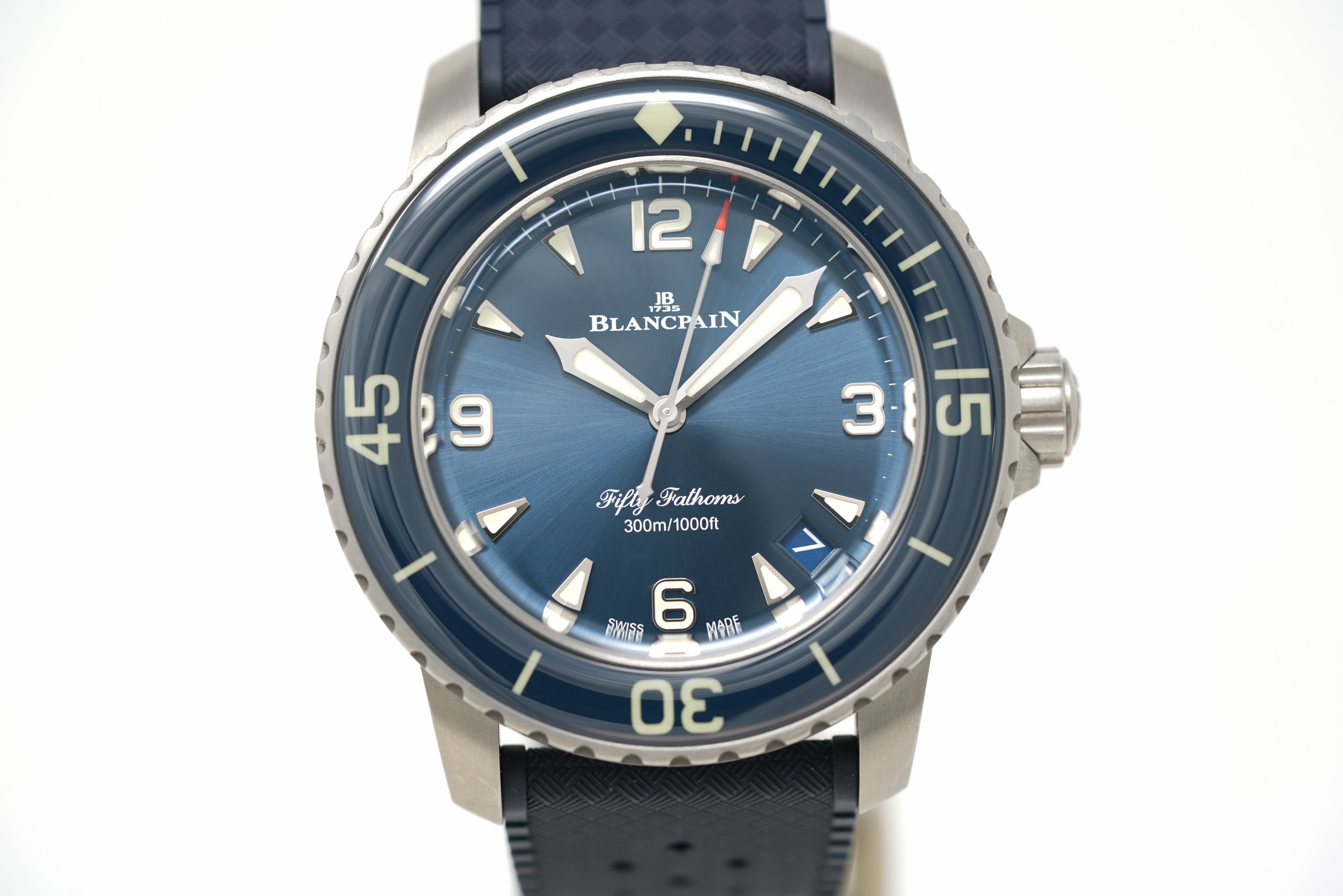 Pre-Owned Blancpain Fifty Fathoms Automatique 5010 12B40 O64A