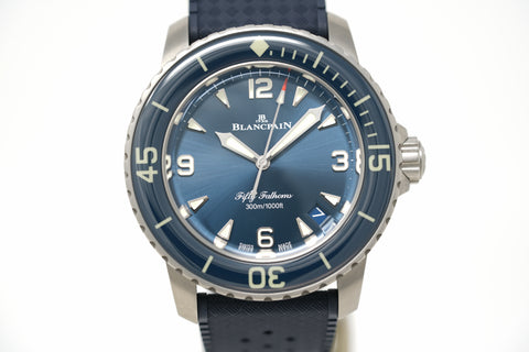 Pre-Owned Blancpain Fifty Fathoms Automatique 5010 12B40 O64A