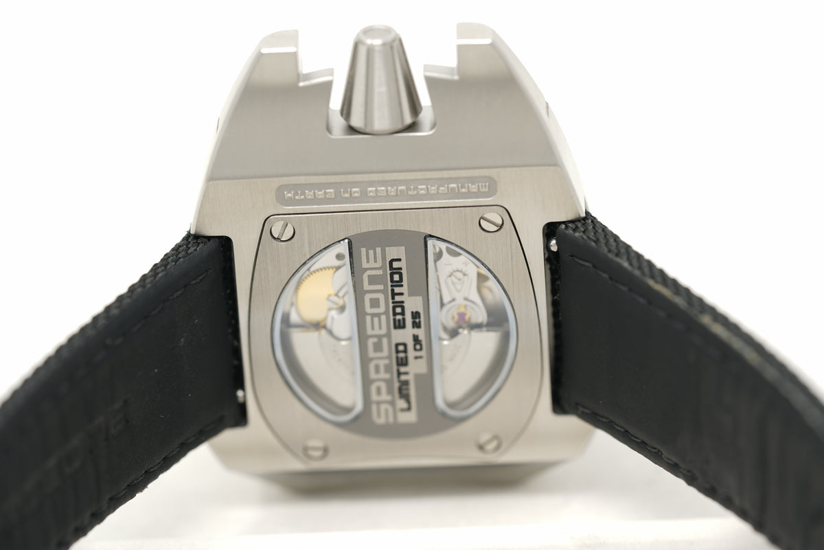 Pre-Owned SpaceOne Jumping Hour Steel Special Showroom Purple Edition