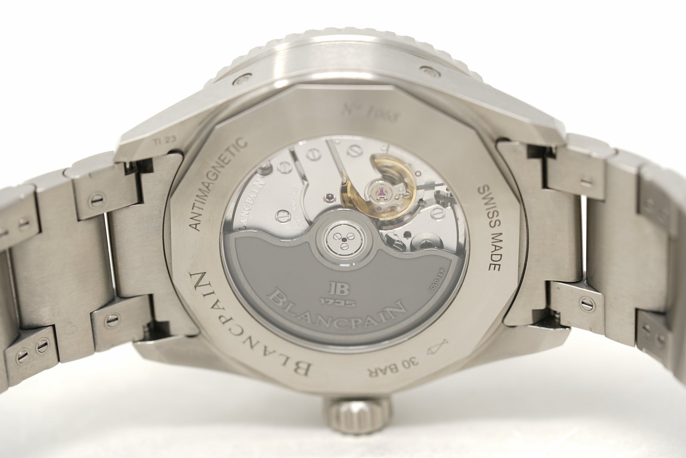 Pre-Owned Blancpain Bathyscaphe Quantième Complet Phases de Lune 5054 1210 98S
