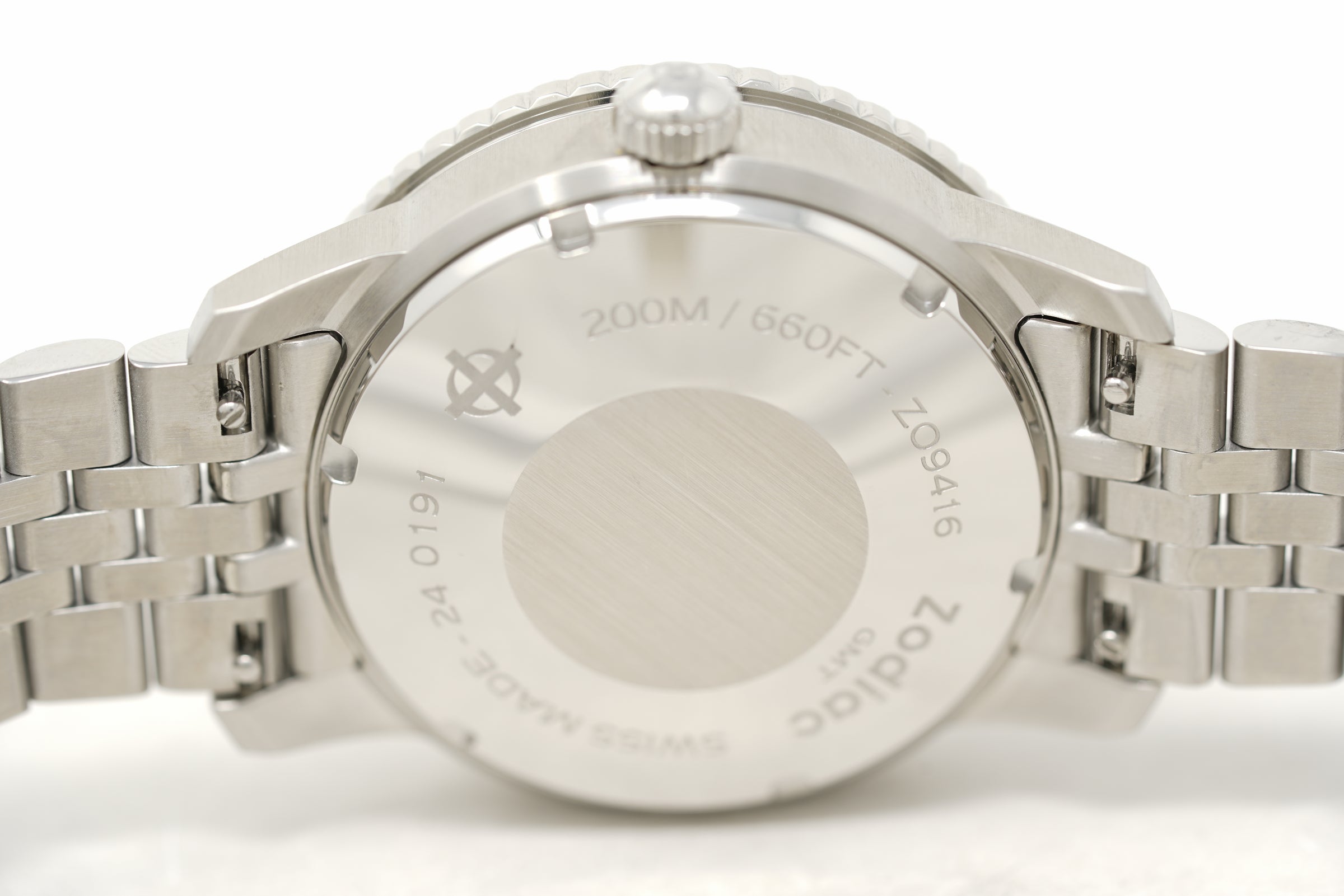 Pre-Owned Zodiac Super Sea Wolf GMT Automatic ZO9416