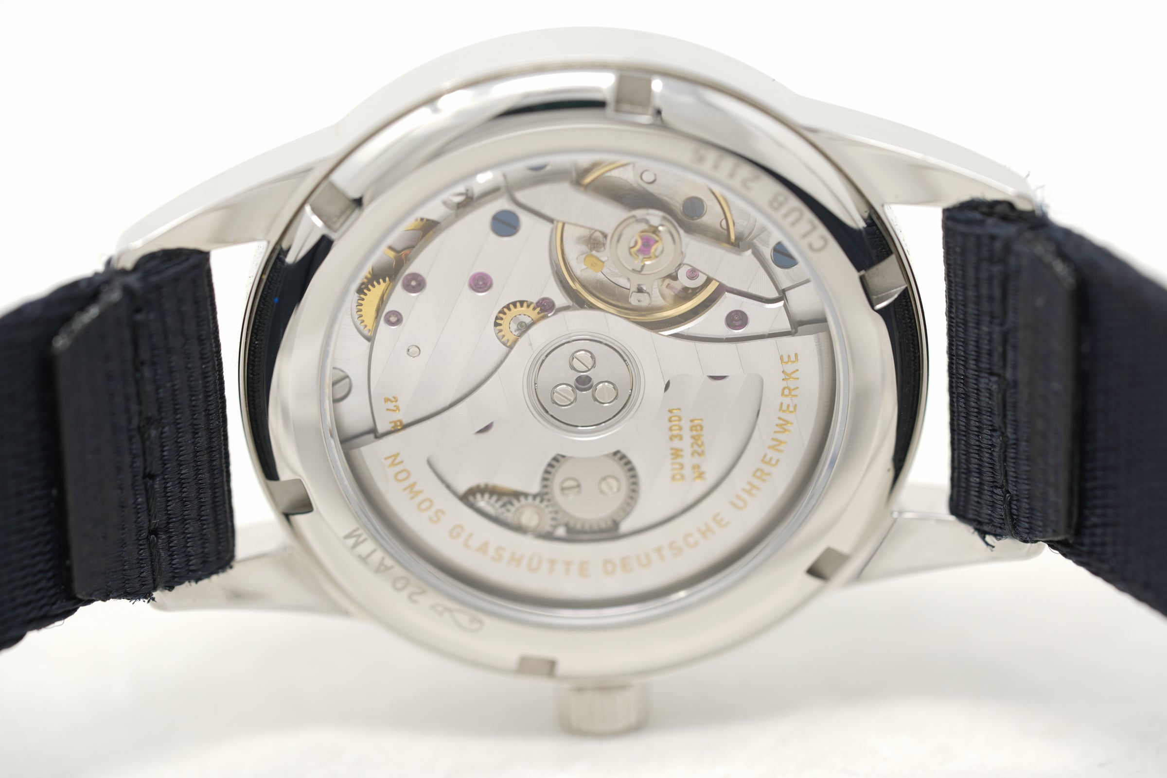 Pre-Owned Nomos Glashütte Club Automatic Date Atlantic 776