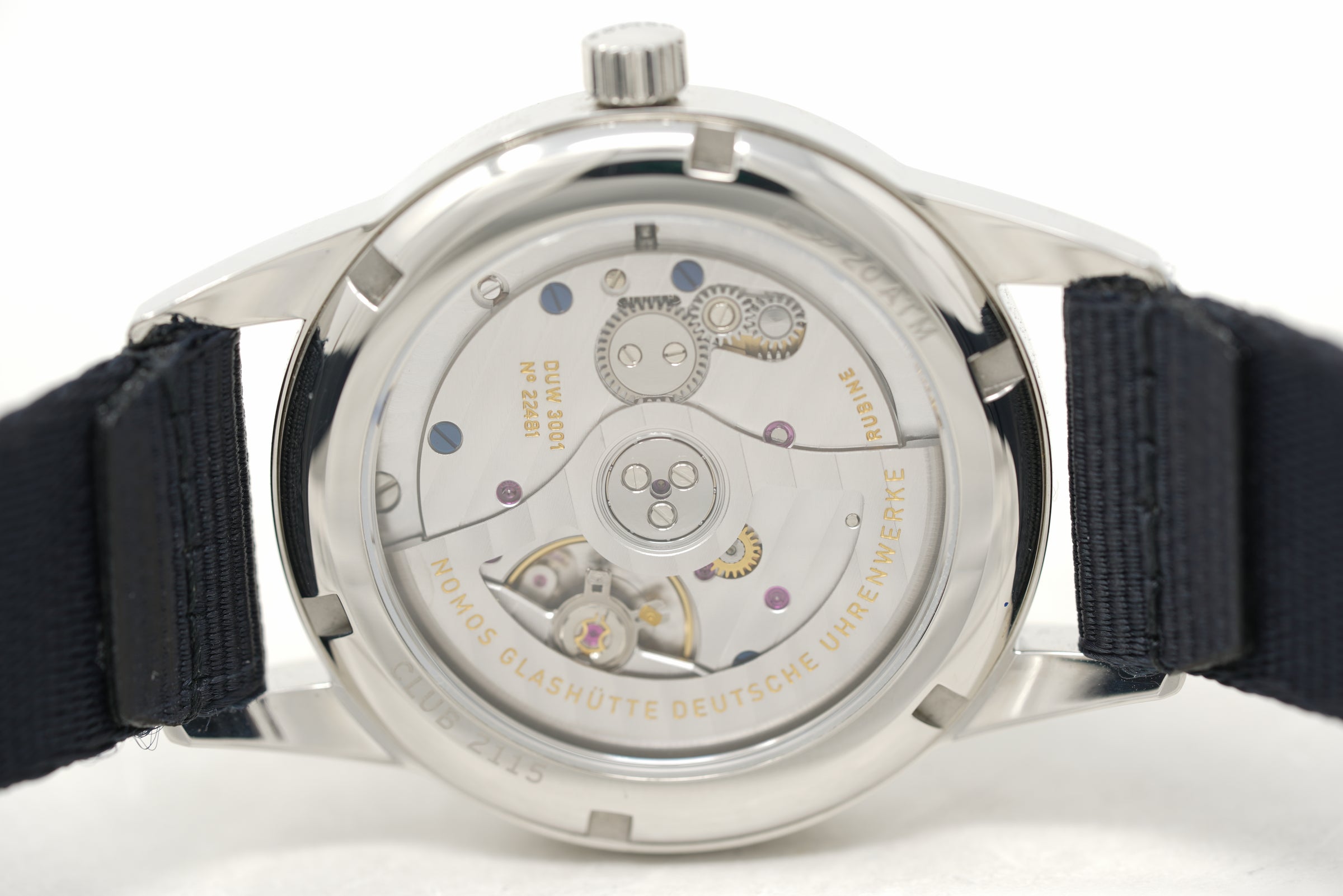 Pre-Owned Nomos Glashütte Club Automatic Date Atlantic 776