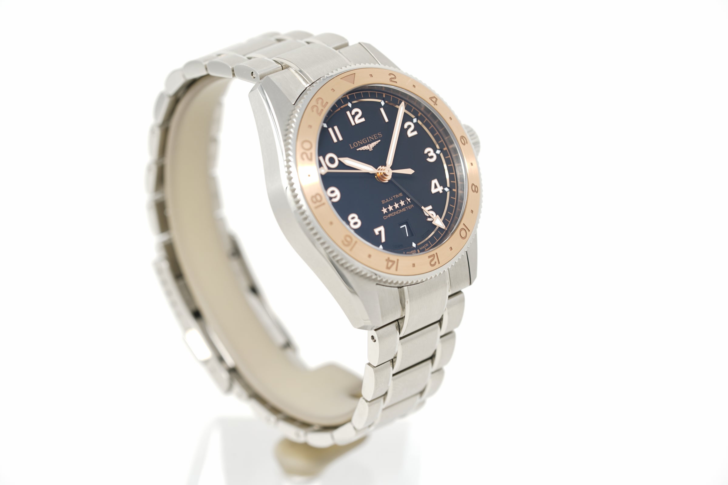 Pre-Owned Longines Spirit Zulu Time 1925 L3.803.5.53.6