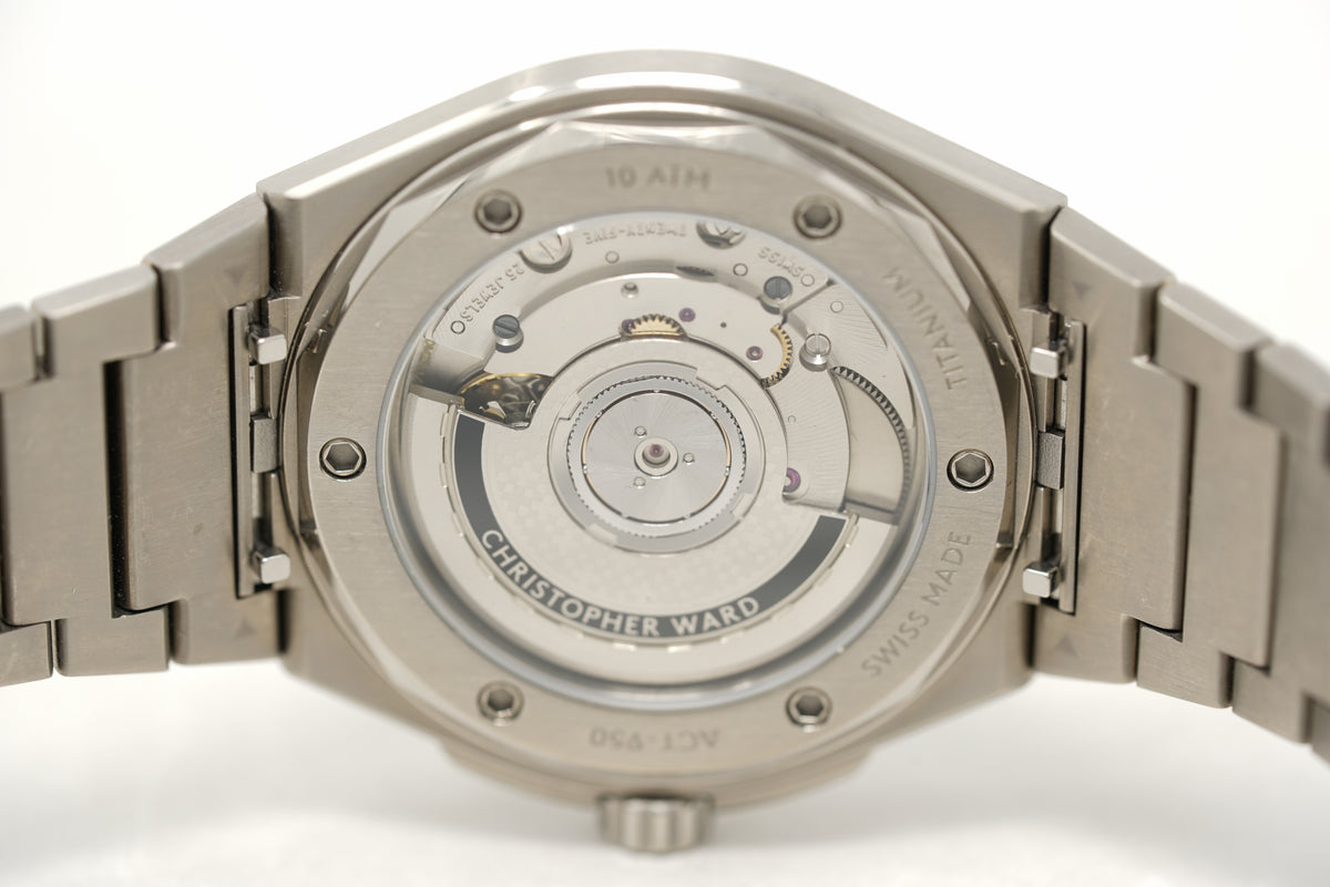 Pre-Owned Christopher Ward C12 The Twelve (Ti) Nebula Purple COSC C12-40ADC1-T00P0