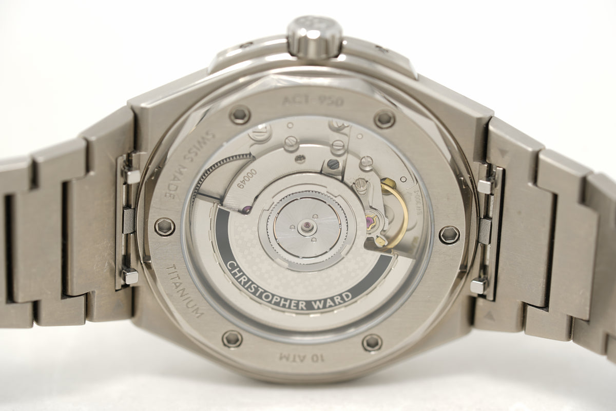 Pre-Owned Christopher Ward C12 The Twelve (Ti) Nebula Purple COSC C12-40ADC1-T00P0