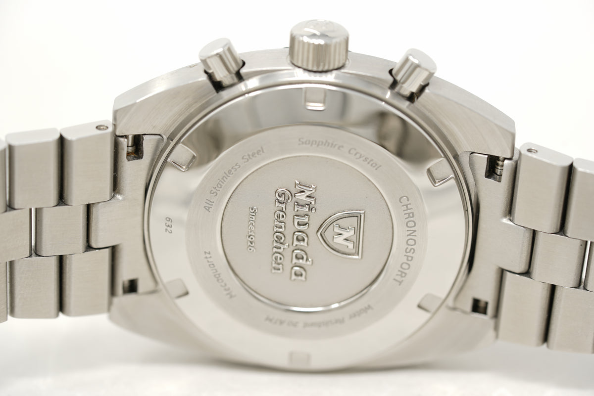 Pre-Owned Nivada Grenchen Autochron Meca-Quartz 77001Q45