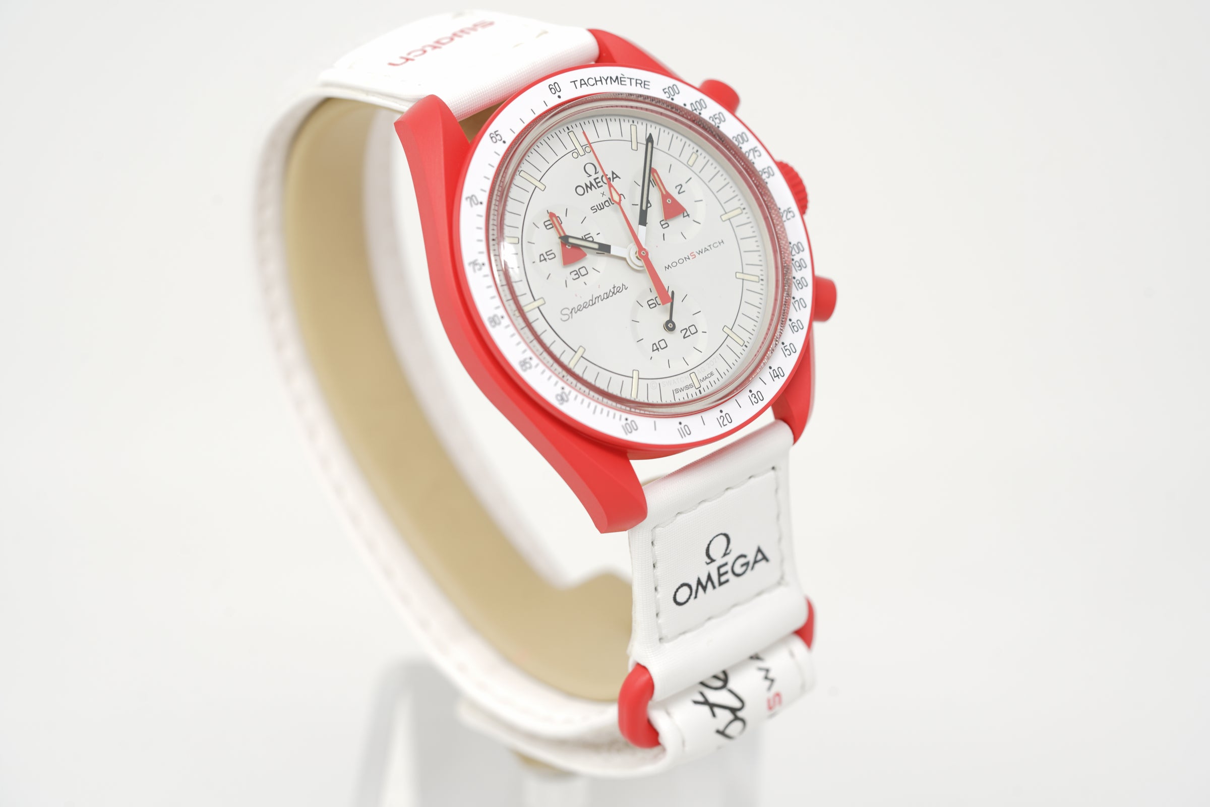 Pre-Owned Swatch x Omega MoonSwatch Mission to Mars SO33R100