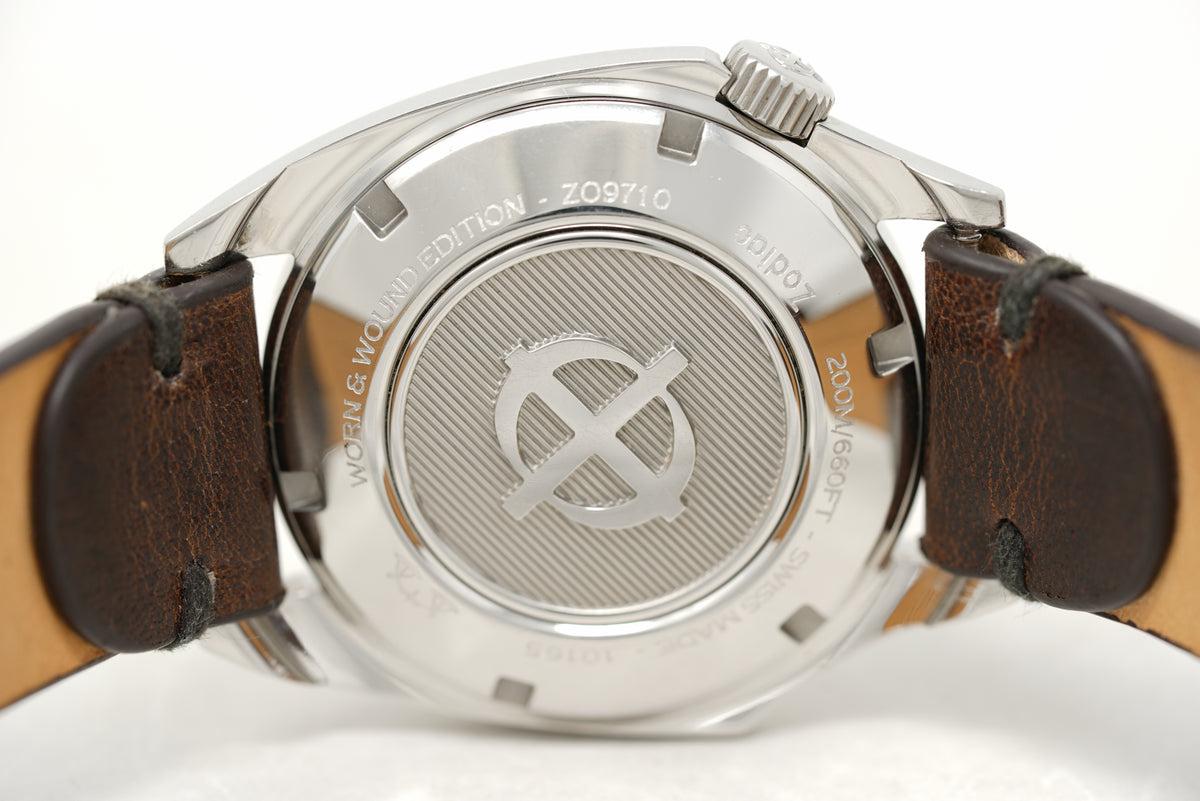 Pre-Owned Zodiac x Worn & Wound Olympos Military Edition ZO9710