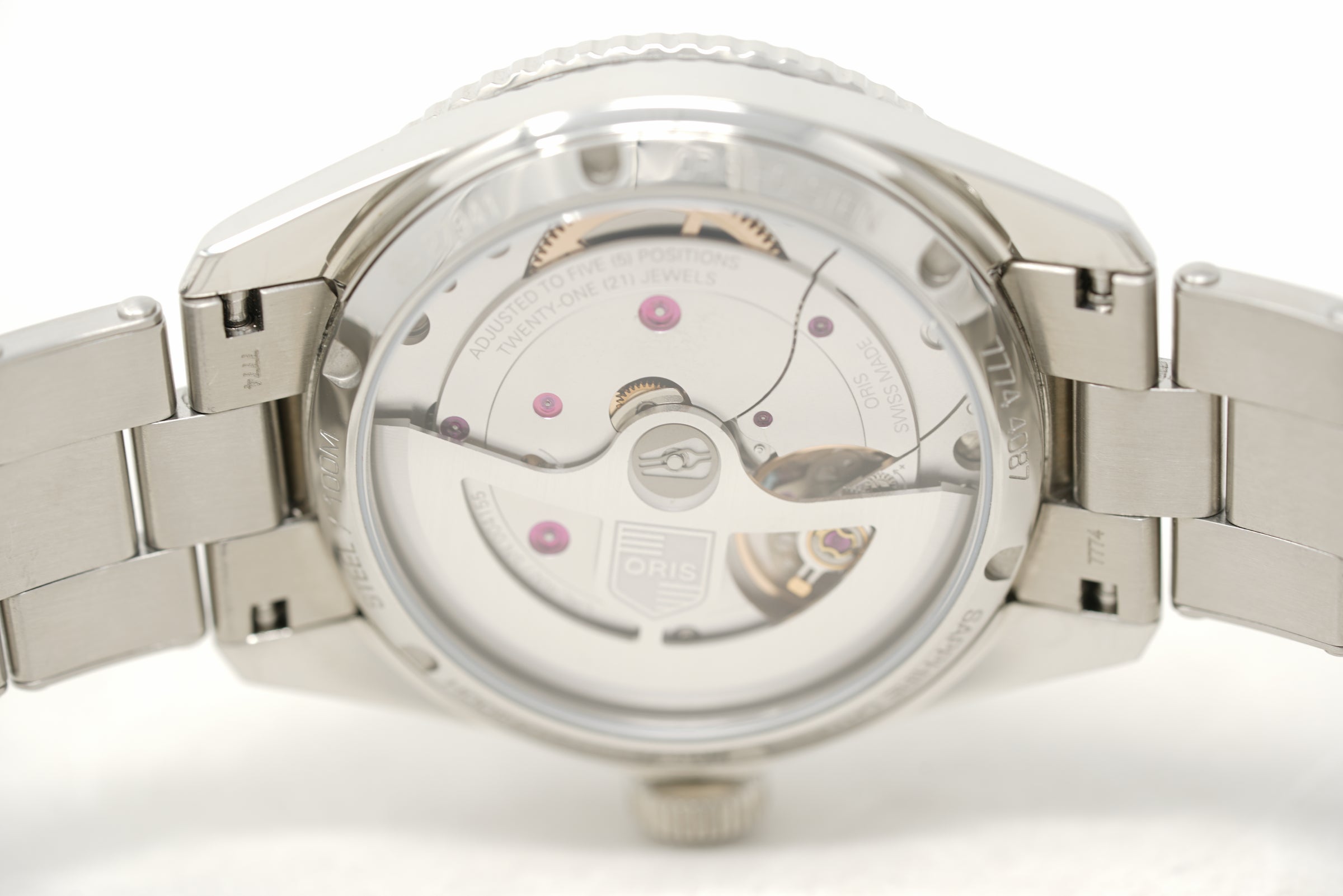 Pre-Owned Oris X Hodinkee Calibre 400 Limited 01 400 7774 4087-Set