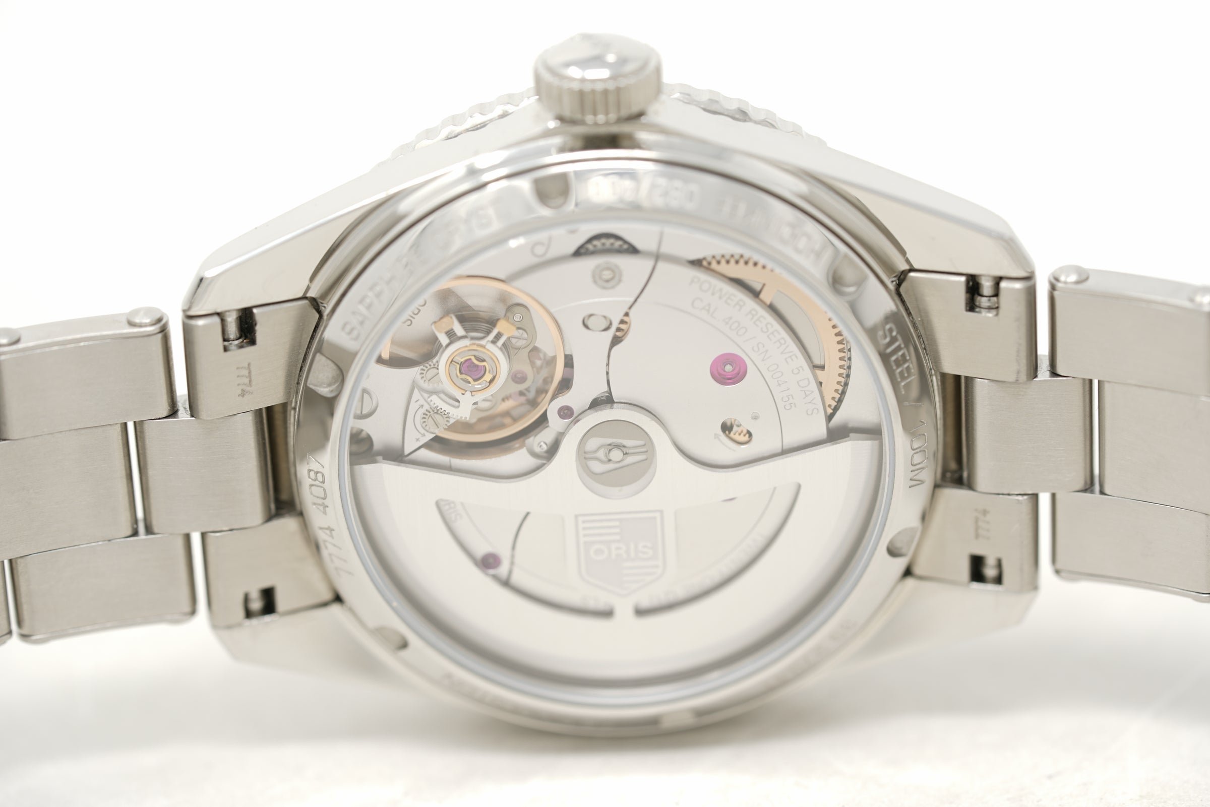 Pre-Owned Oris X Hodinkee Calibre 400 Limited 01 400 7774 4087-Set