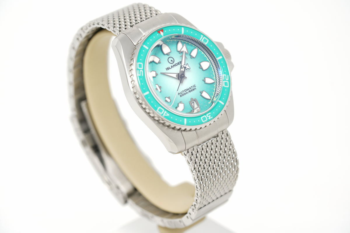 Pre-Owned Islander Hudson "Harpoon Diver" Degrading Sea Green ISL-305