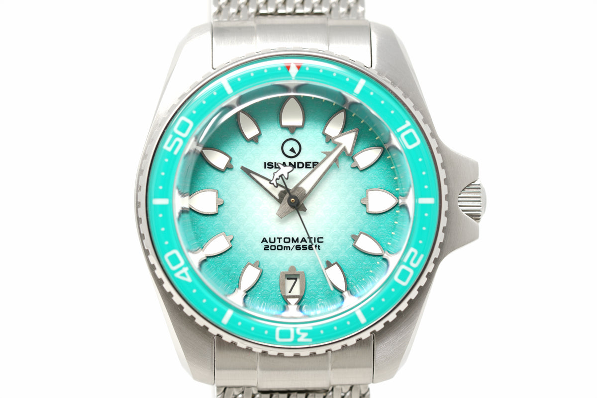 Pre-Owned Islander Hudson "Harpoon Diver" Degrading Sea Green ISL-305