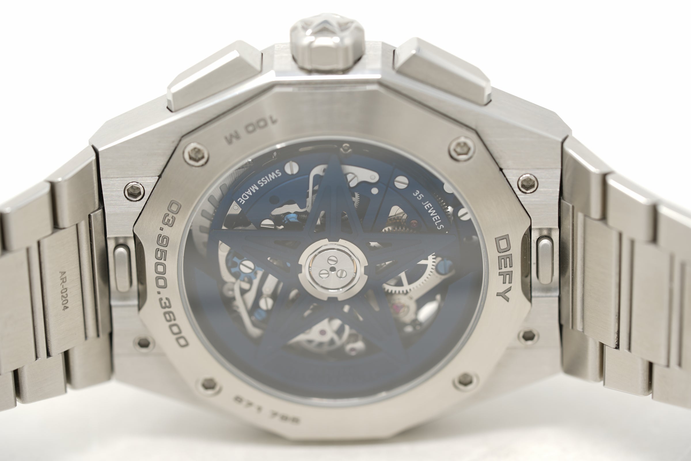Pre-Owned Zenith DEFY Skyline Skeleton Boutique Edition 03.9300.3620/80.I001