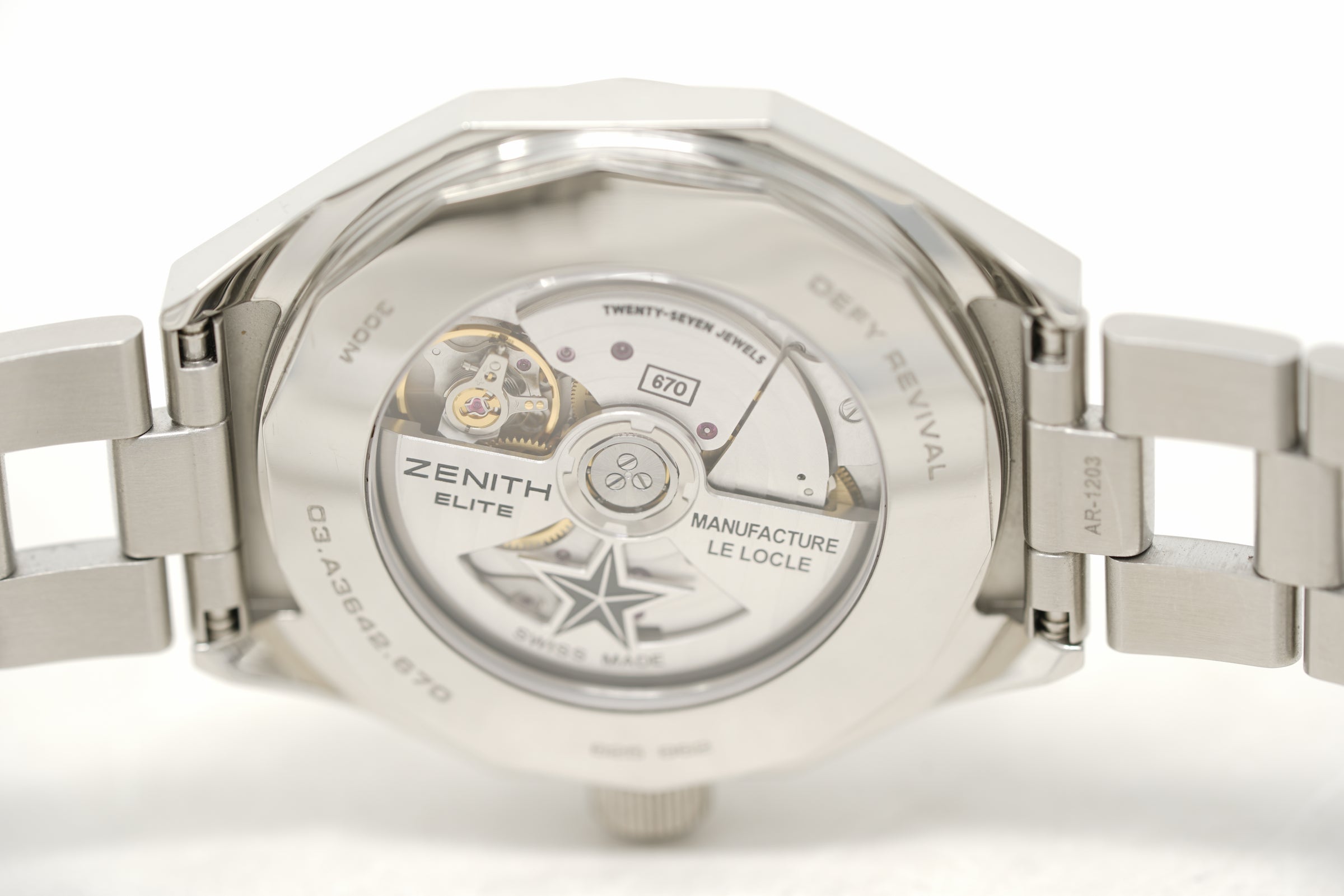 Pre-Owned Zenith DEFY Revival A3691 03.A3642.670/3691.M3642